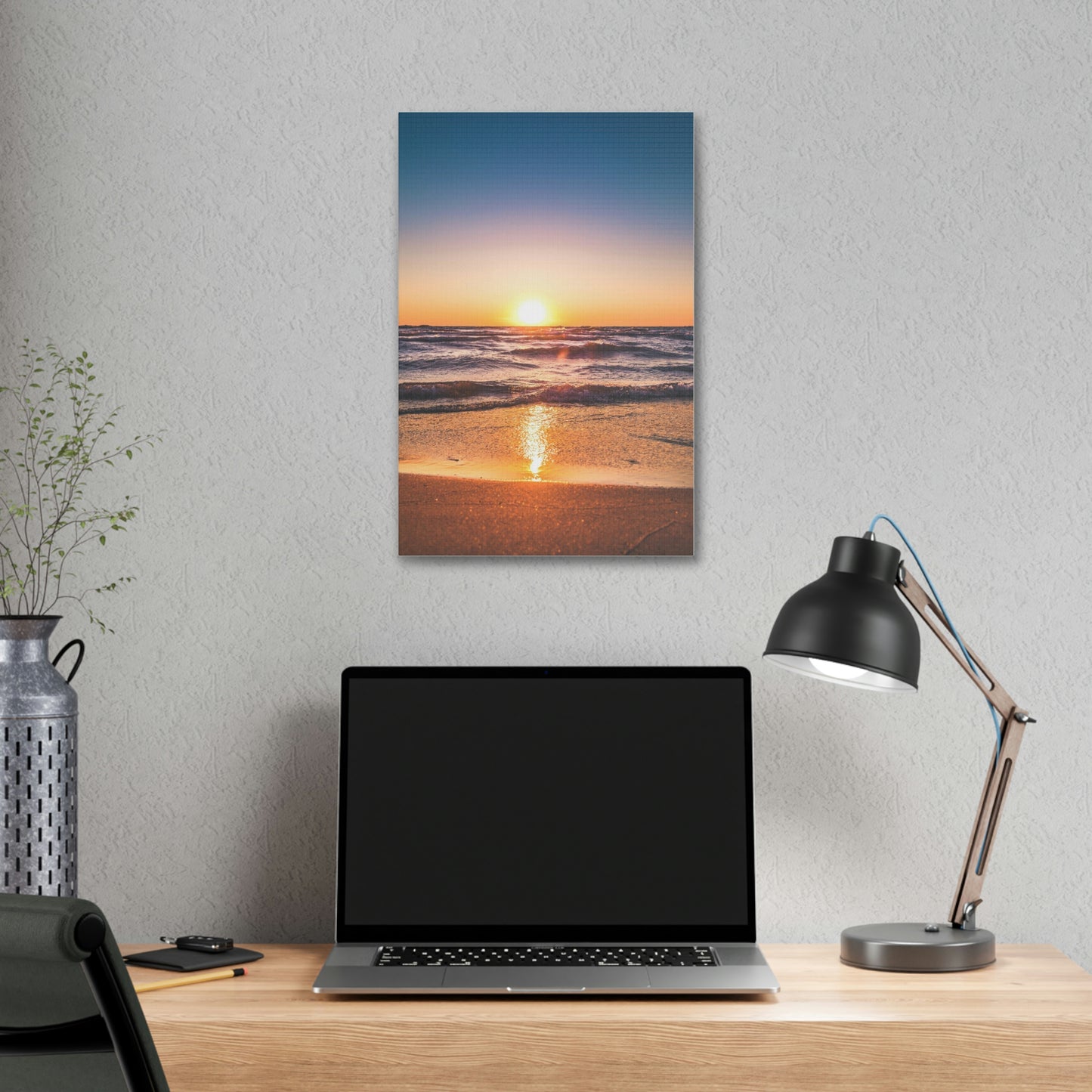 Sunset - Polyester Canvas