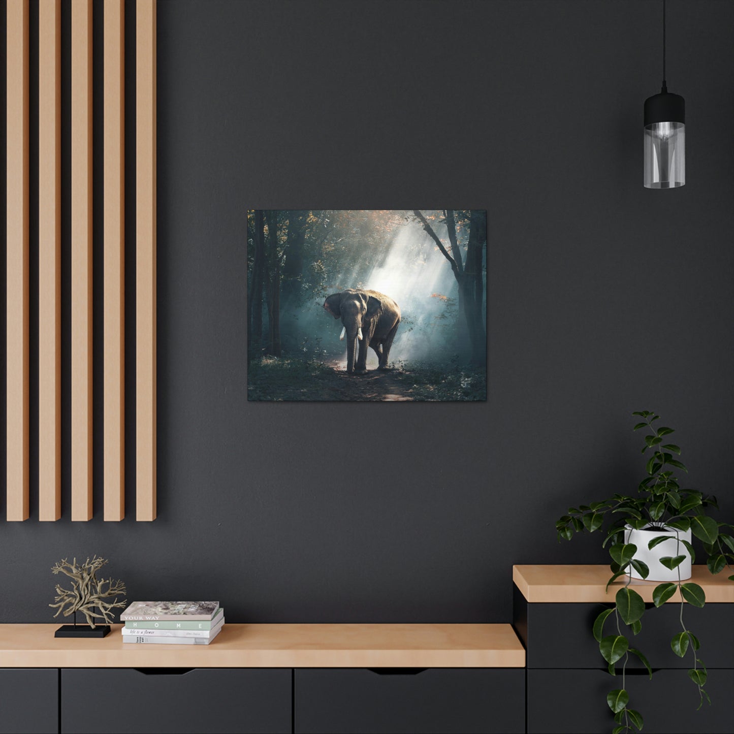 Elephant - Nature, Jungle Canvas Gallery Wraps