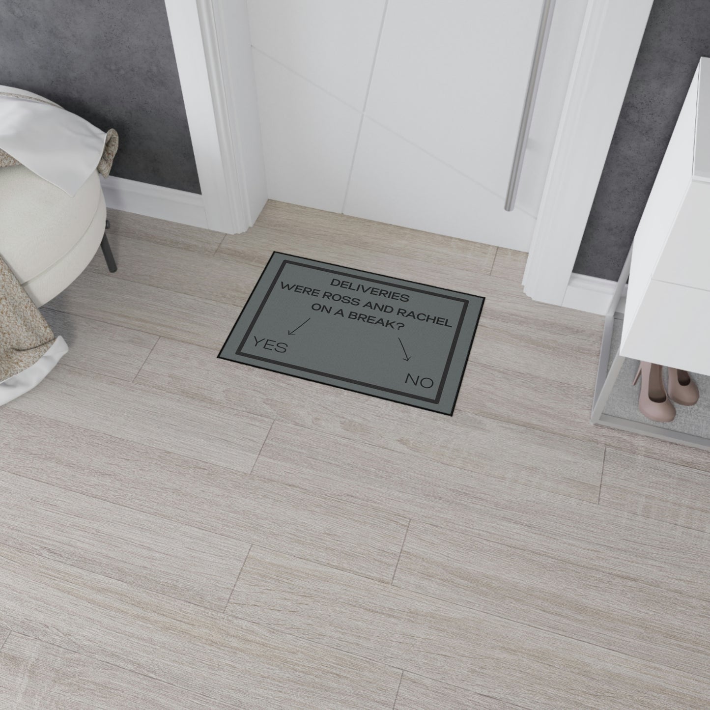 On a break - Heavy Duty Floor Mat (interior Gray)