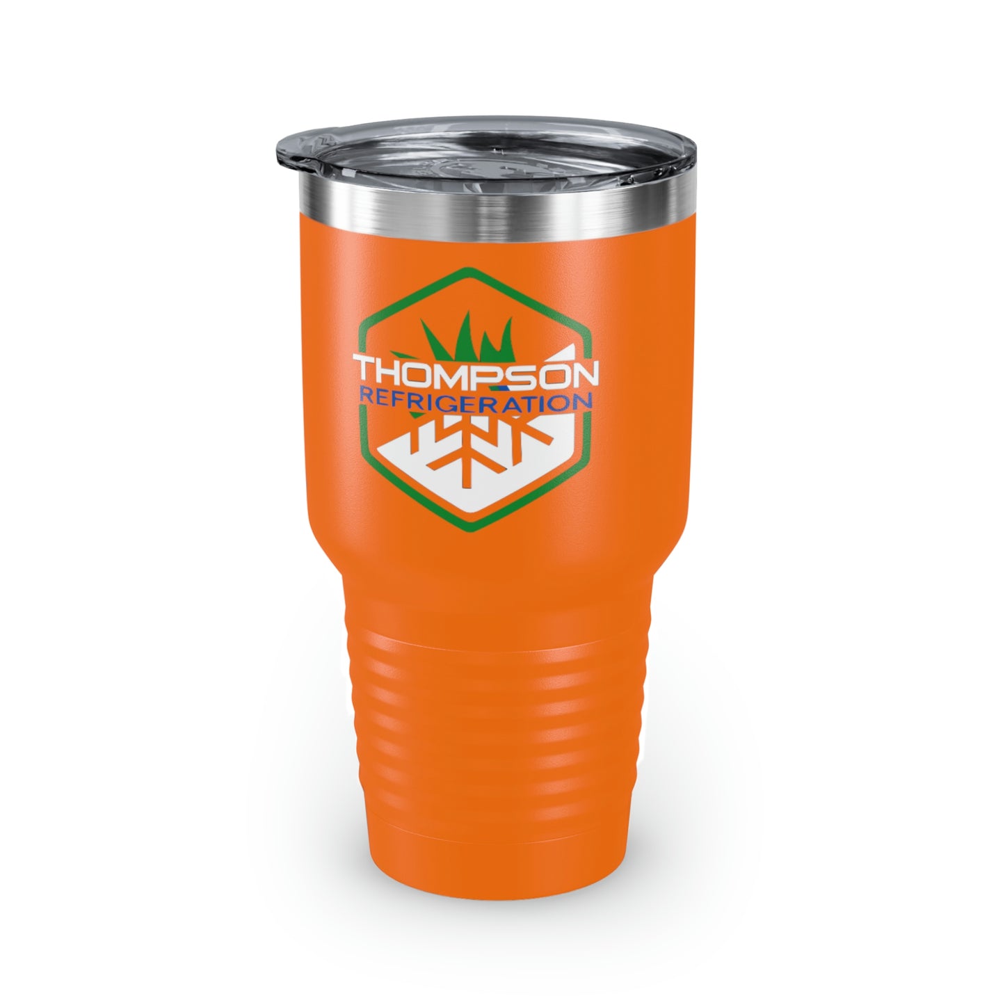 Thompson Refrigeration - Both Logos - Ringneck Tumbler, 30oz
