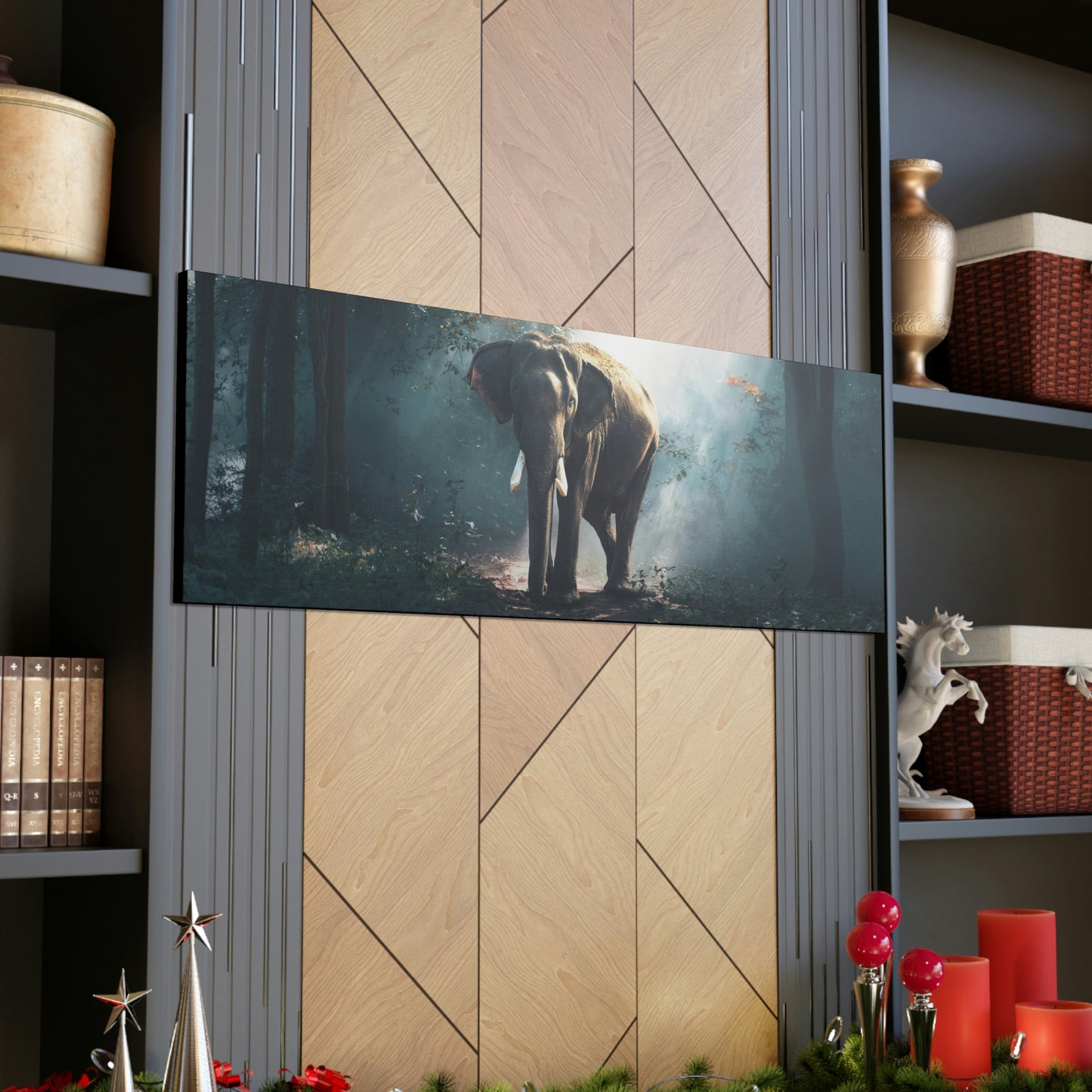 Elephant - Nature, Jungle Canvas Gallery Wraps
