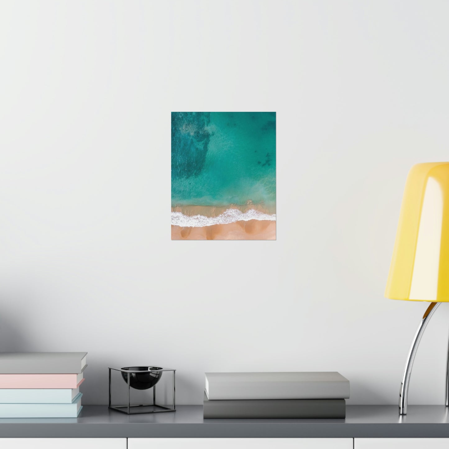 Beach Waves Matte Vertical Posters