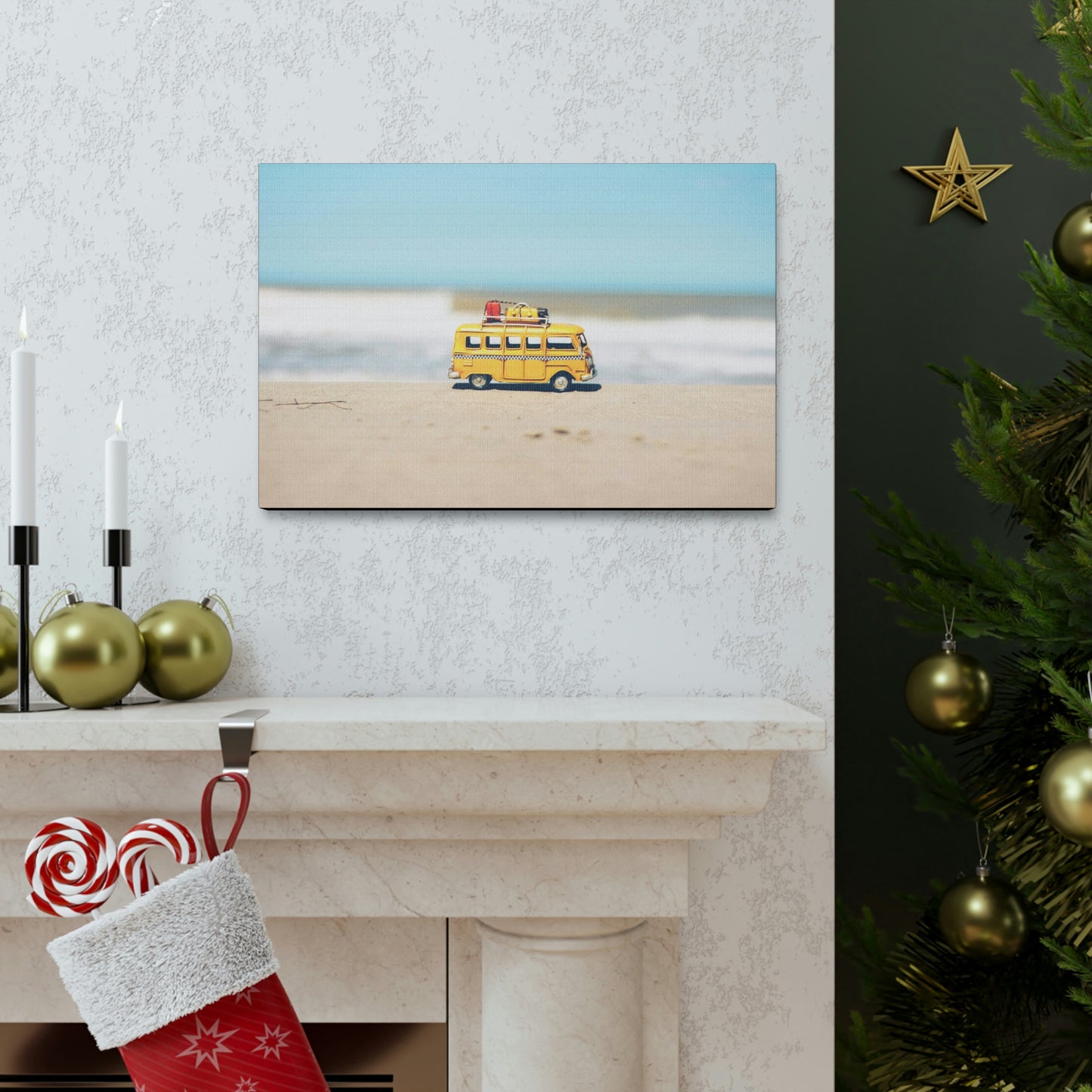 Beach Van - Canvas Gallery Wraps
