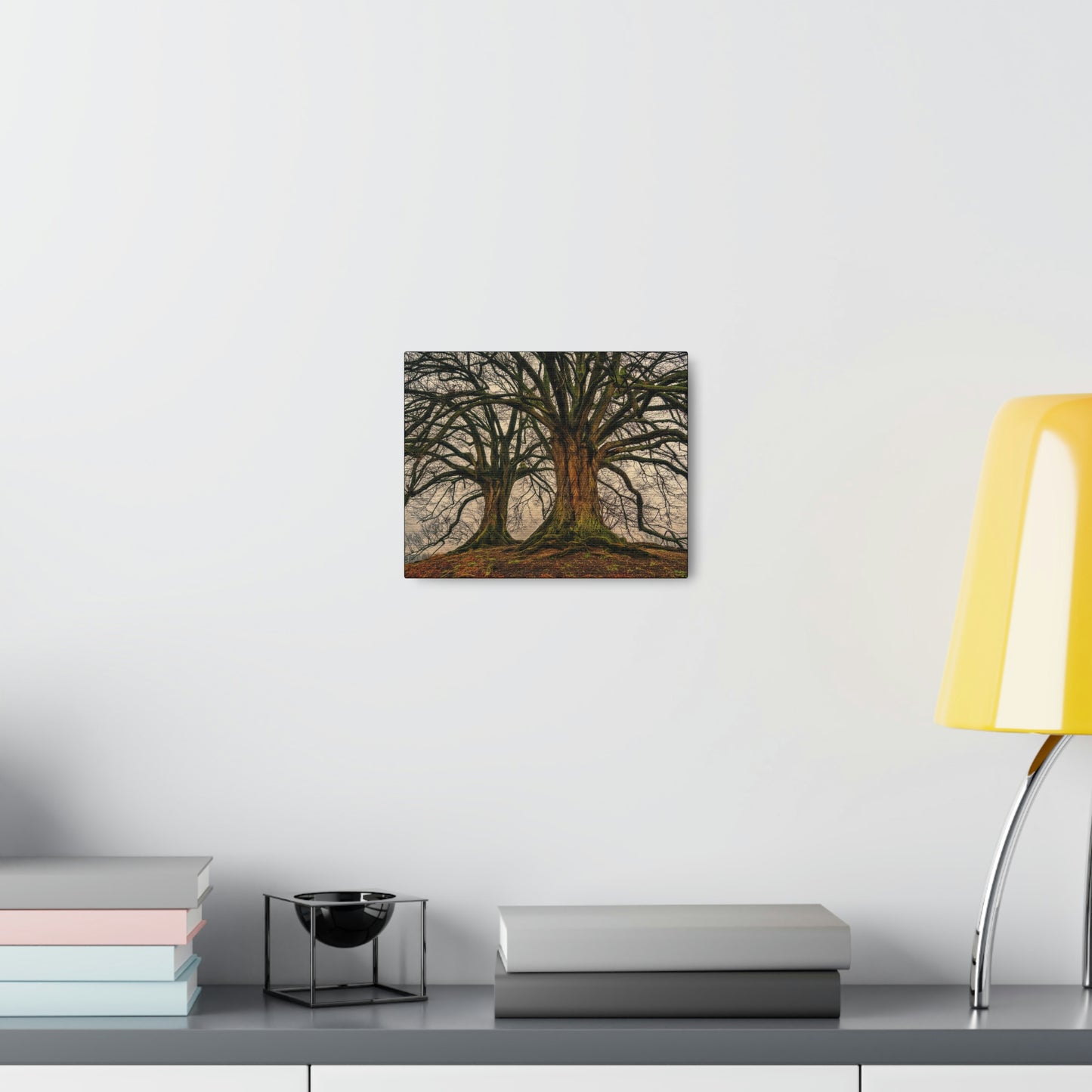 Dark Trees - Nature, Trees, Dark Canvas Gallery Wraps