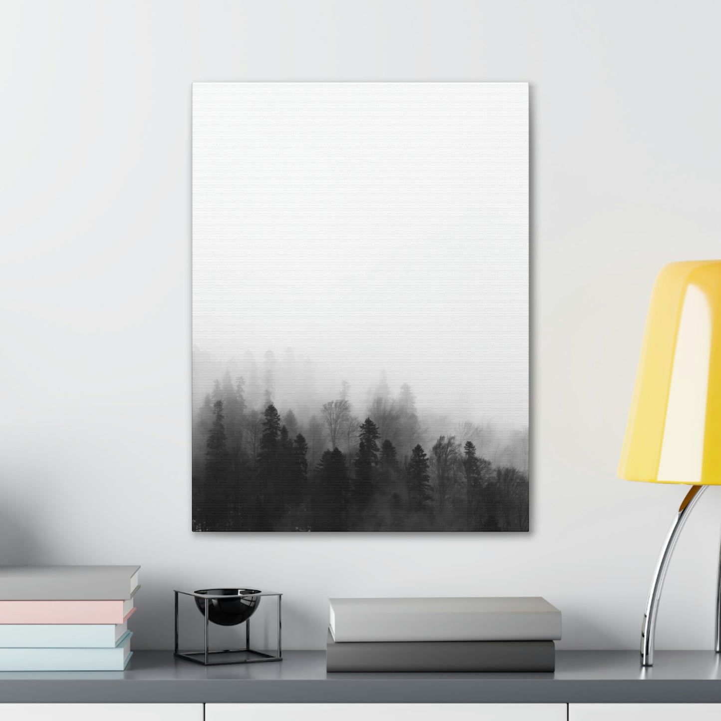 B&W Forest - Canvas Gallery Wraps