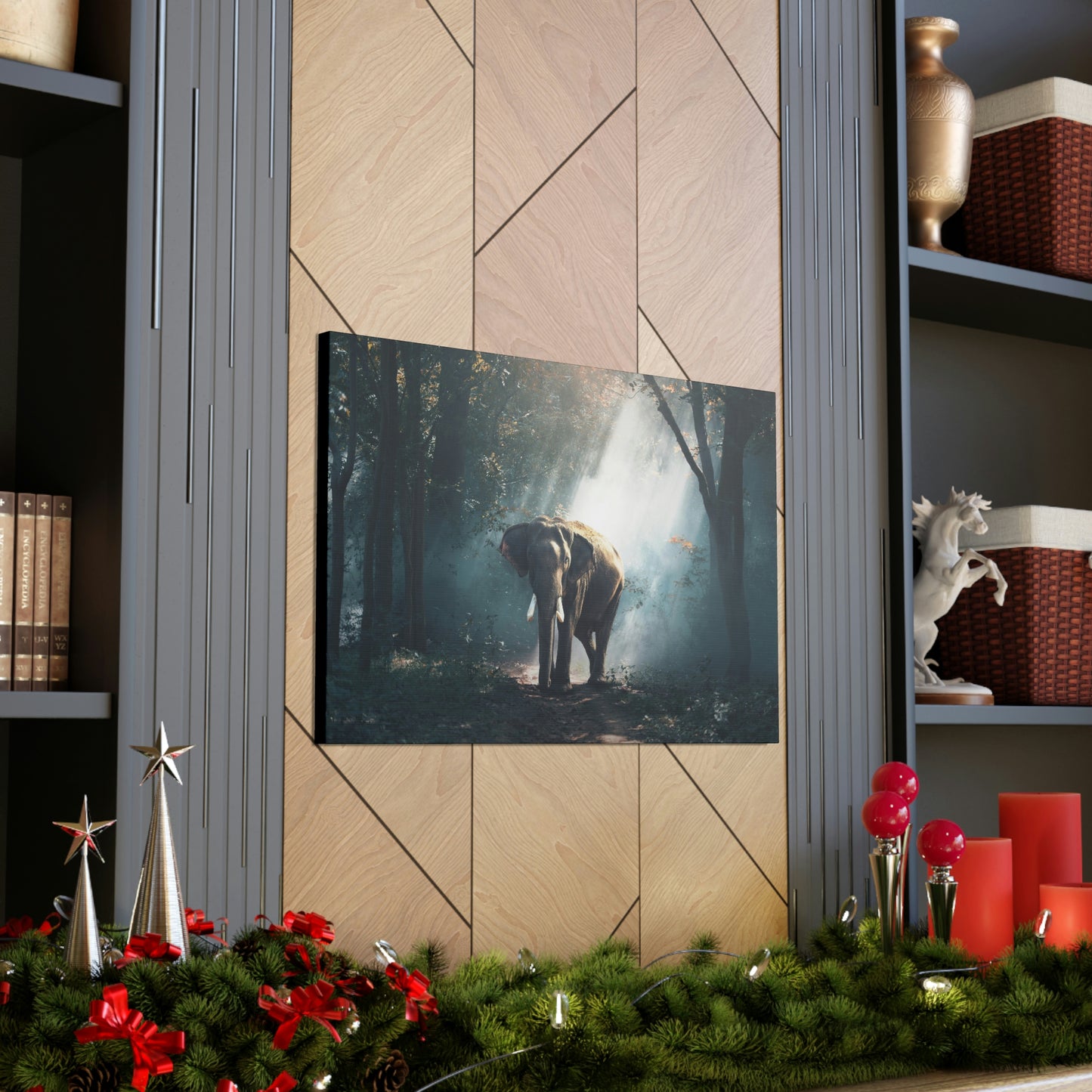 Elephant - Nature, Jungle Canvas Gallery Wraps