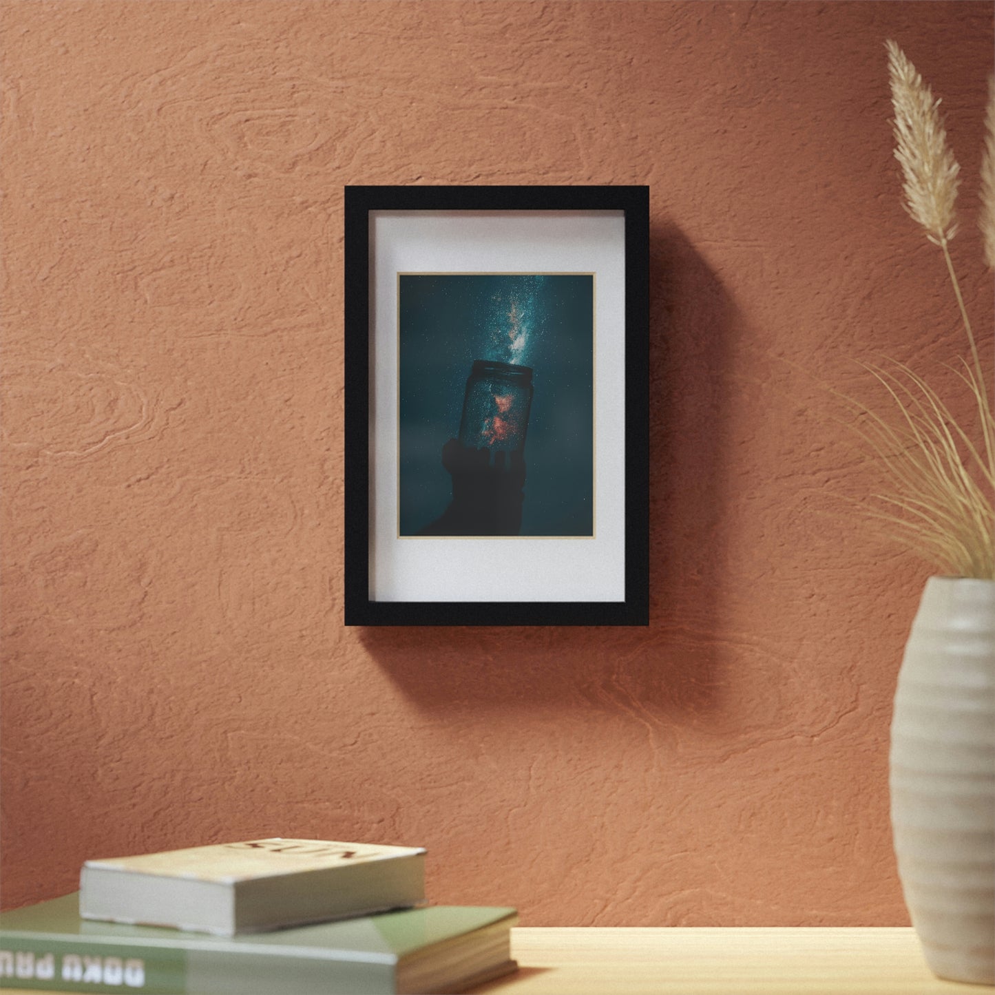 Star Catcher - Framed Posters, Black