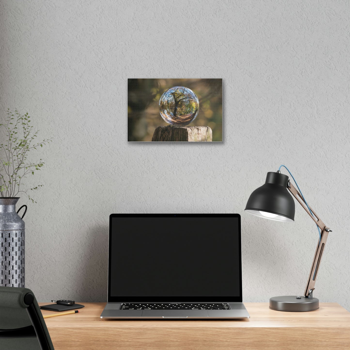 Forest, Globe, Trees, Nature, Forest Globe - Polyester Canvas