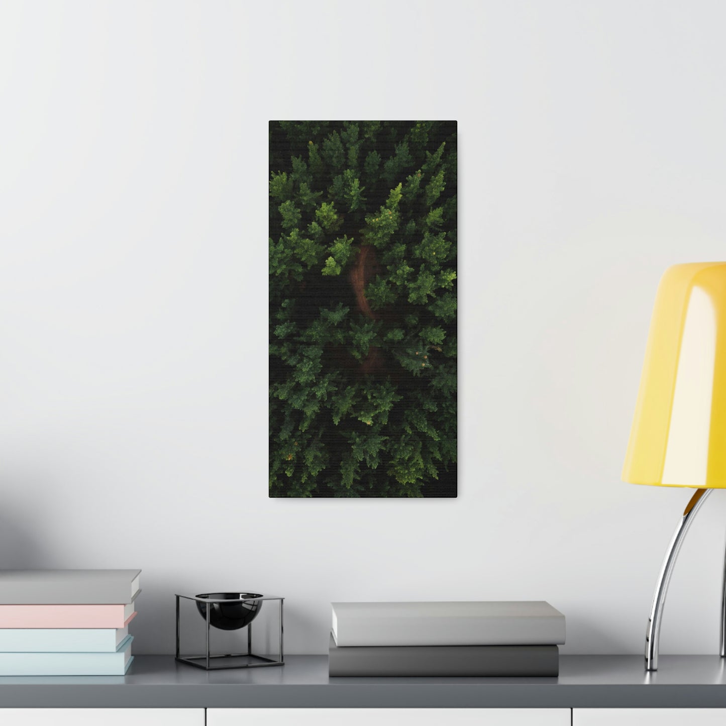 Forest eagle-view - Canvas Gallery Wraps