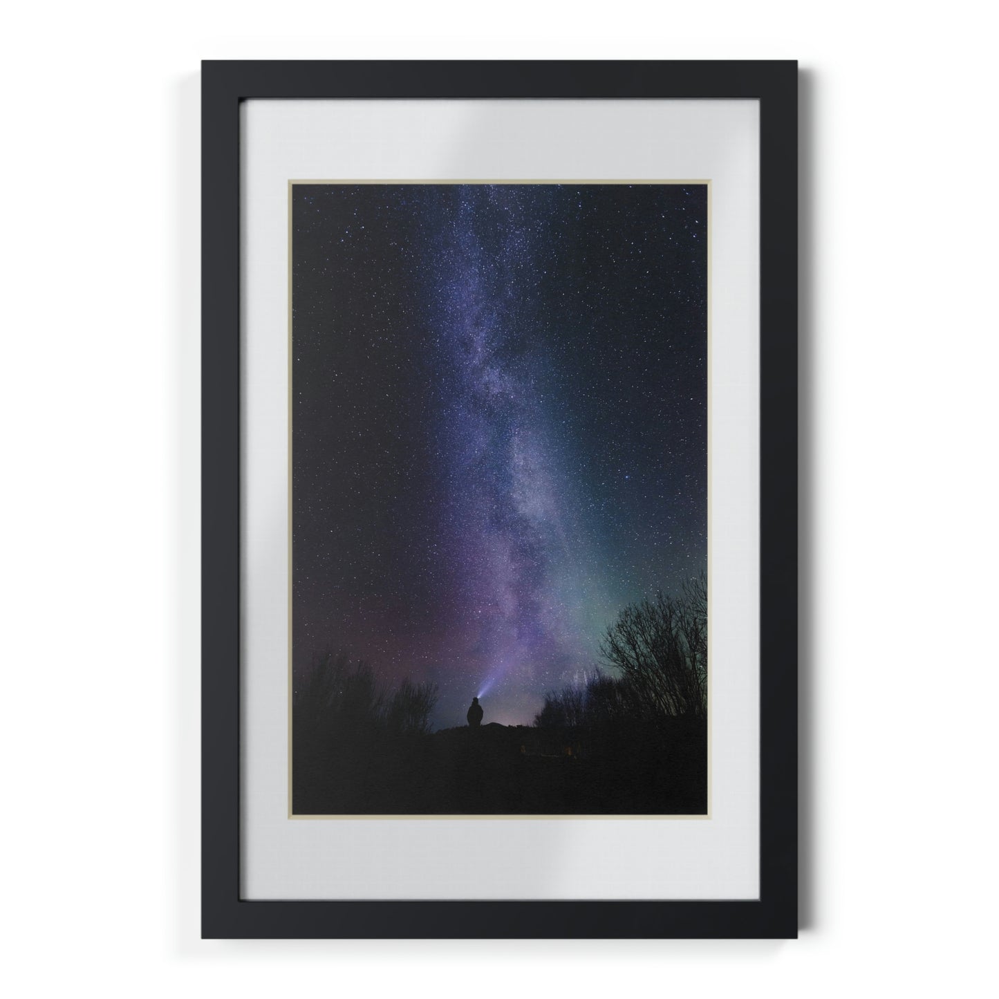 Star Gazer - Framed Posters, Black
