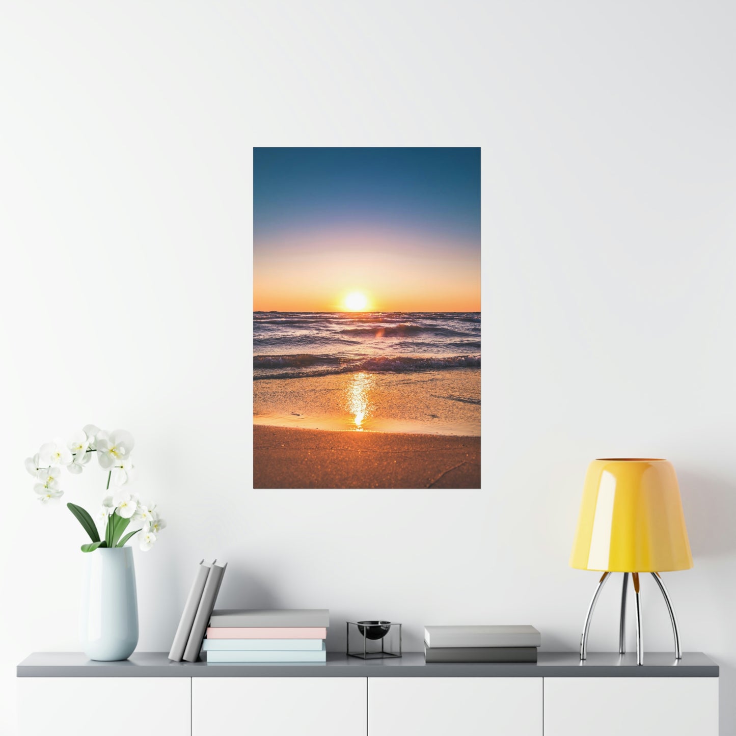 Beach Sunset Premium Matte Vertical Posters