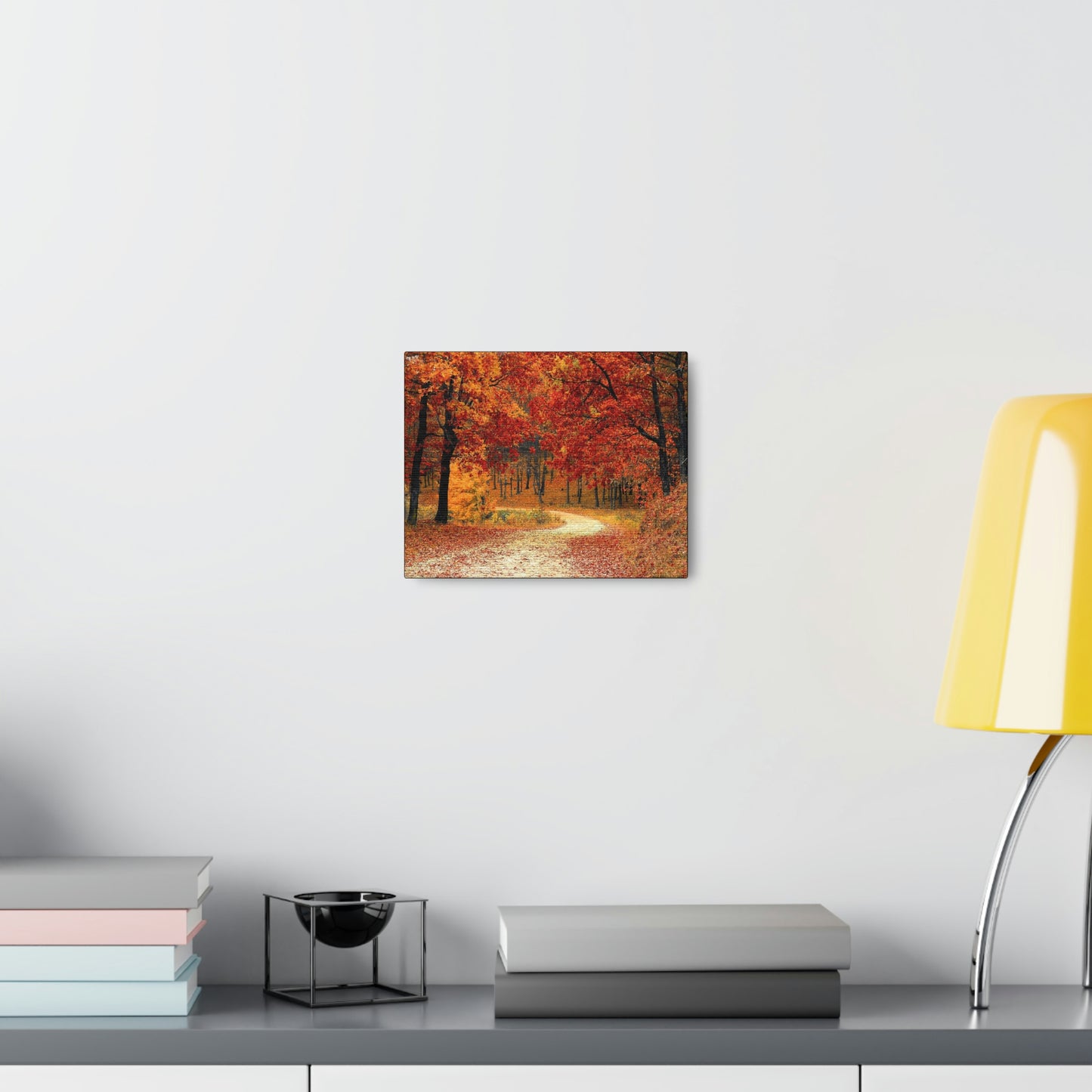 Fall Trail - Foliage forest - Canvas Gallery Wraps