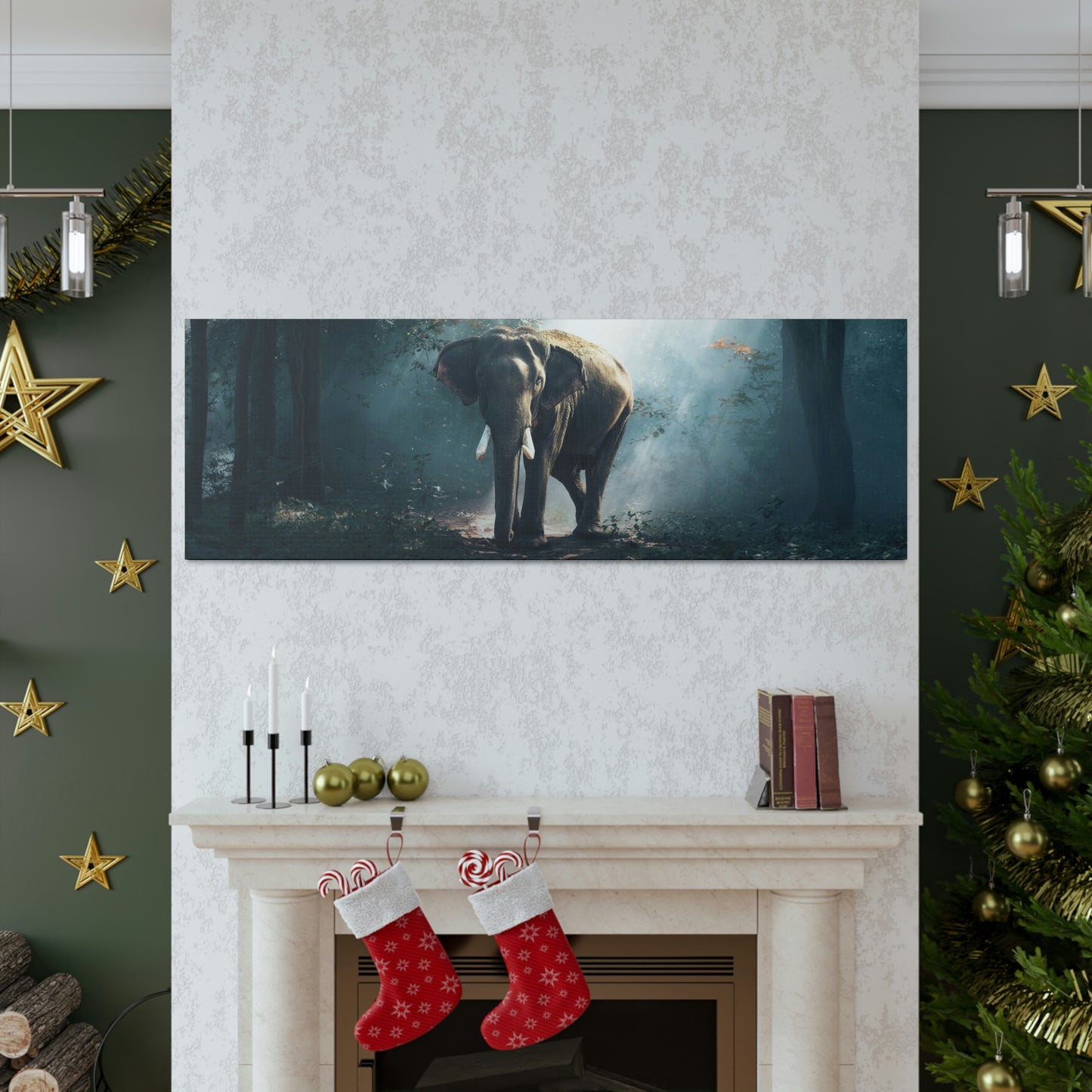 Elephant - Nature, Jungle Canvas Gallery Wraps