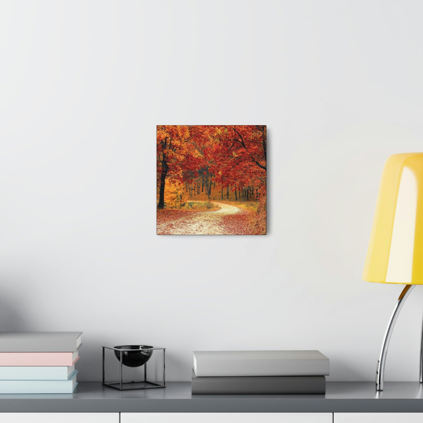 Fall Trail - Foliage forest - Canvas Gallery Wraps