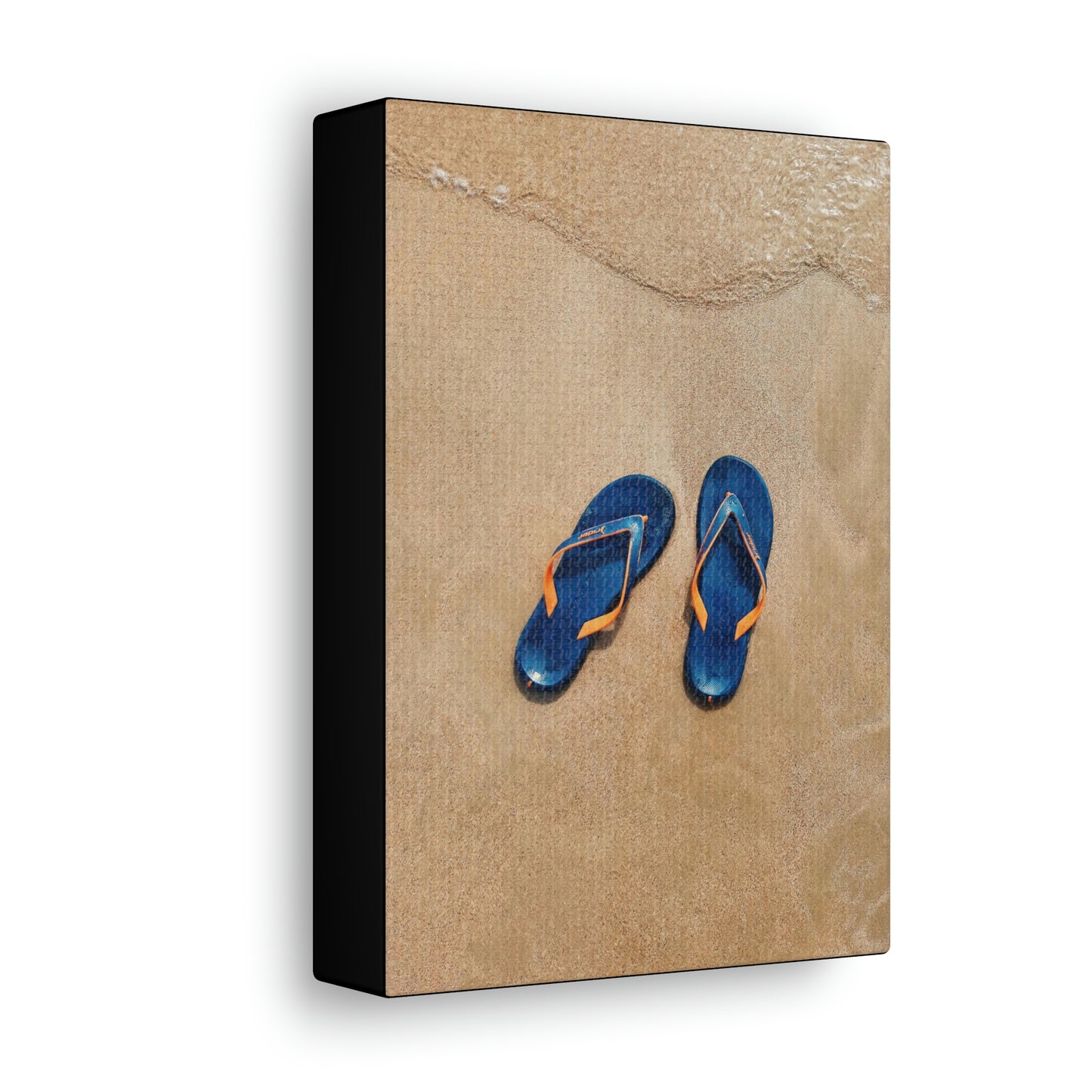 Beachin flip flops - Canvas Gallery Wraps