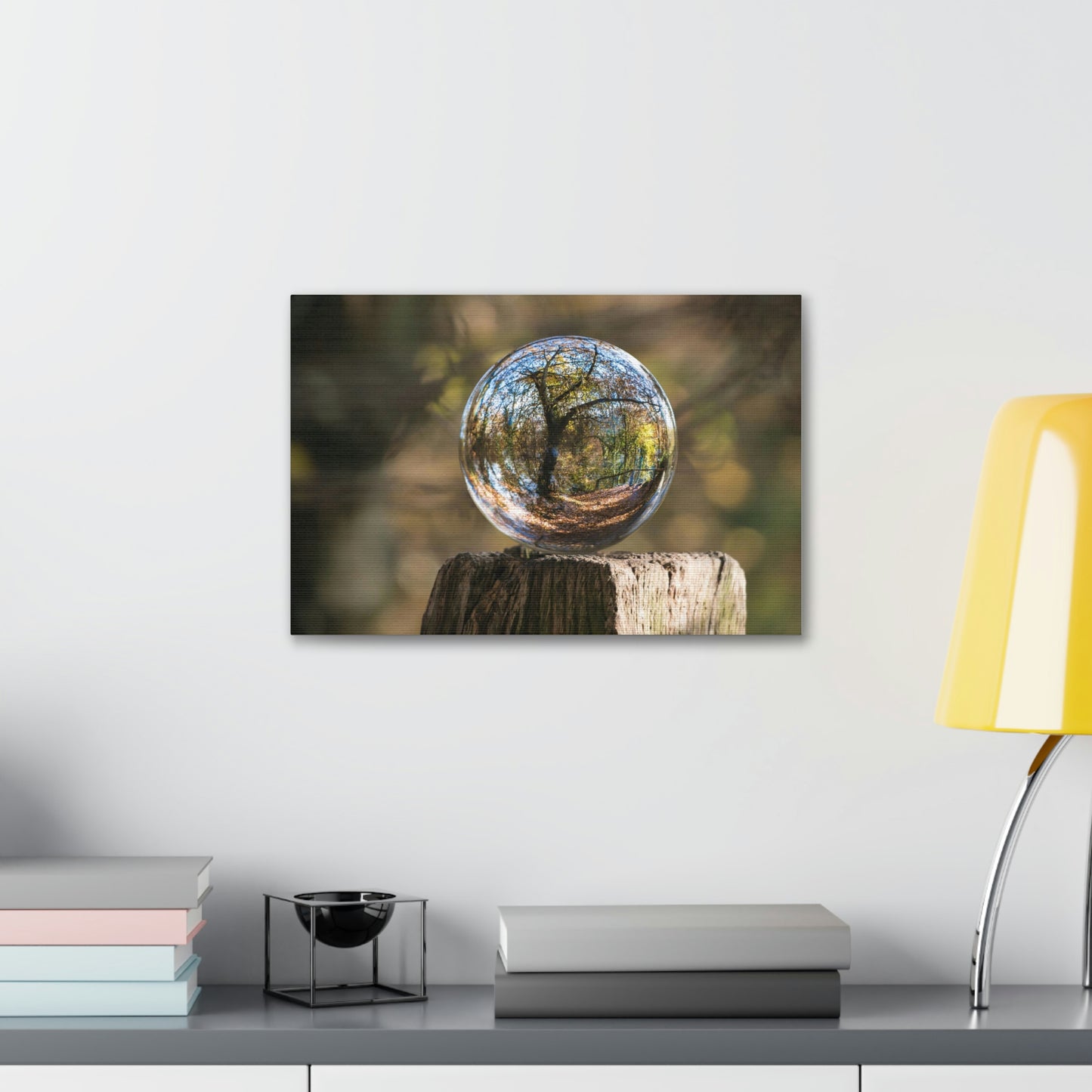 Forest, Globe, Trees, Nature, Forest Globe - Polyester Canvas