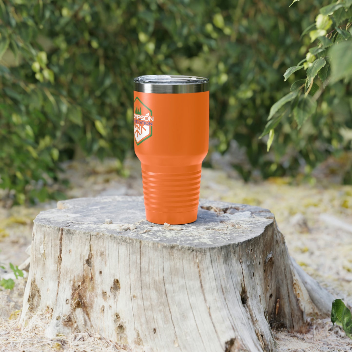 Thompson Refrigeration - Both Logos - Ringneck Tumbler, 30oz