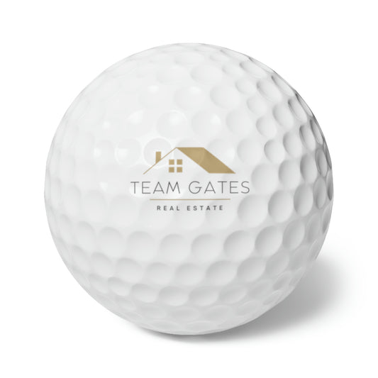 Team Gates - Golf Balls, 6pcs