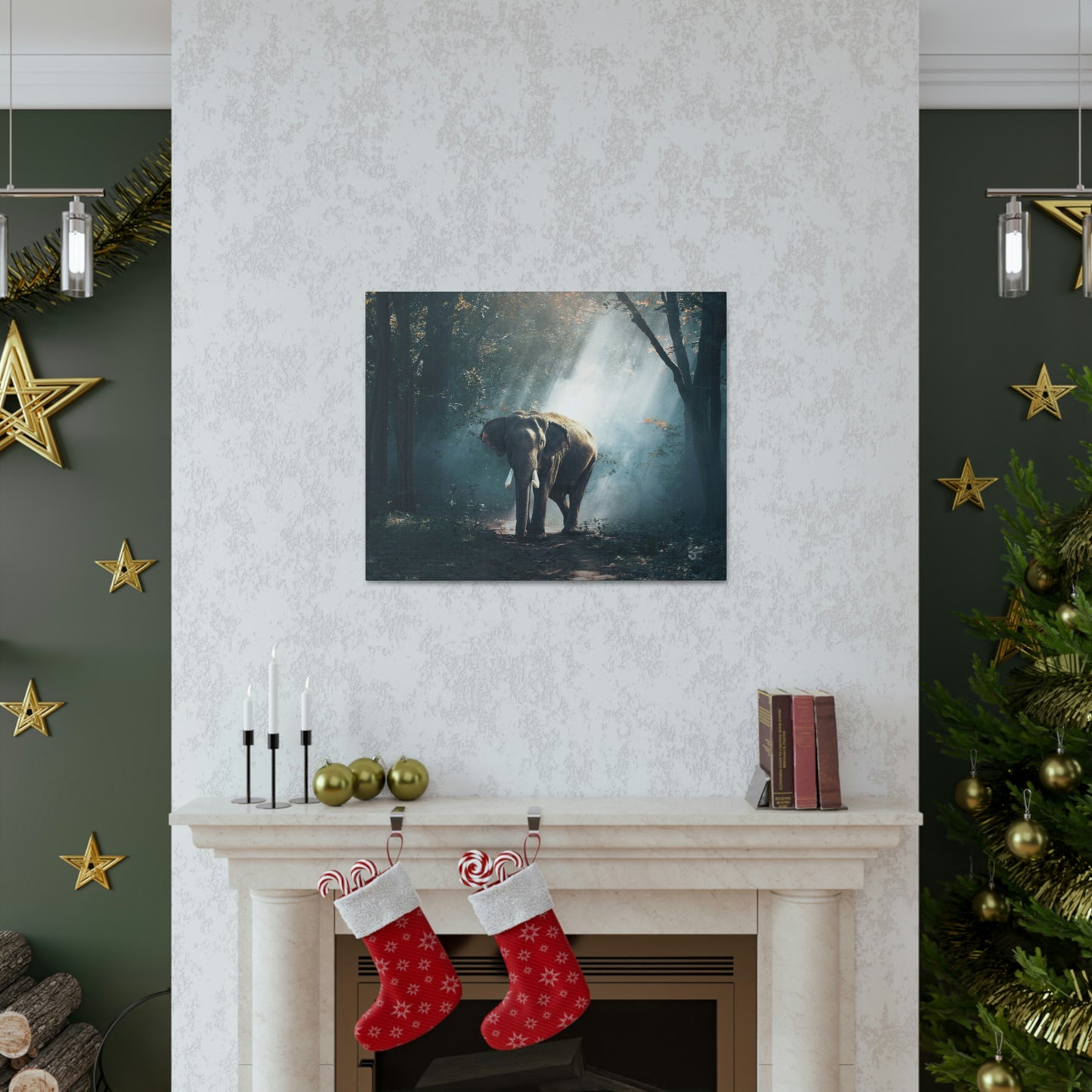 Elephant - Nature, Jungle Canvas Gallery Wraps