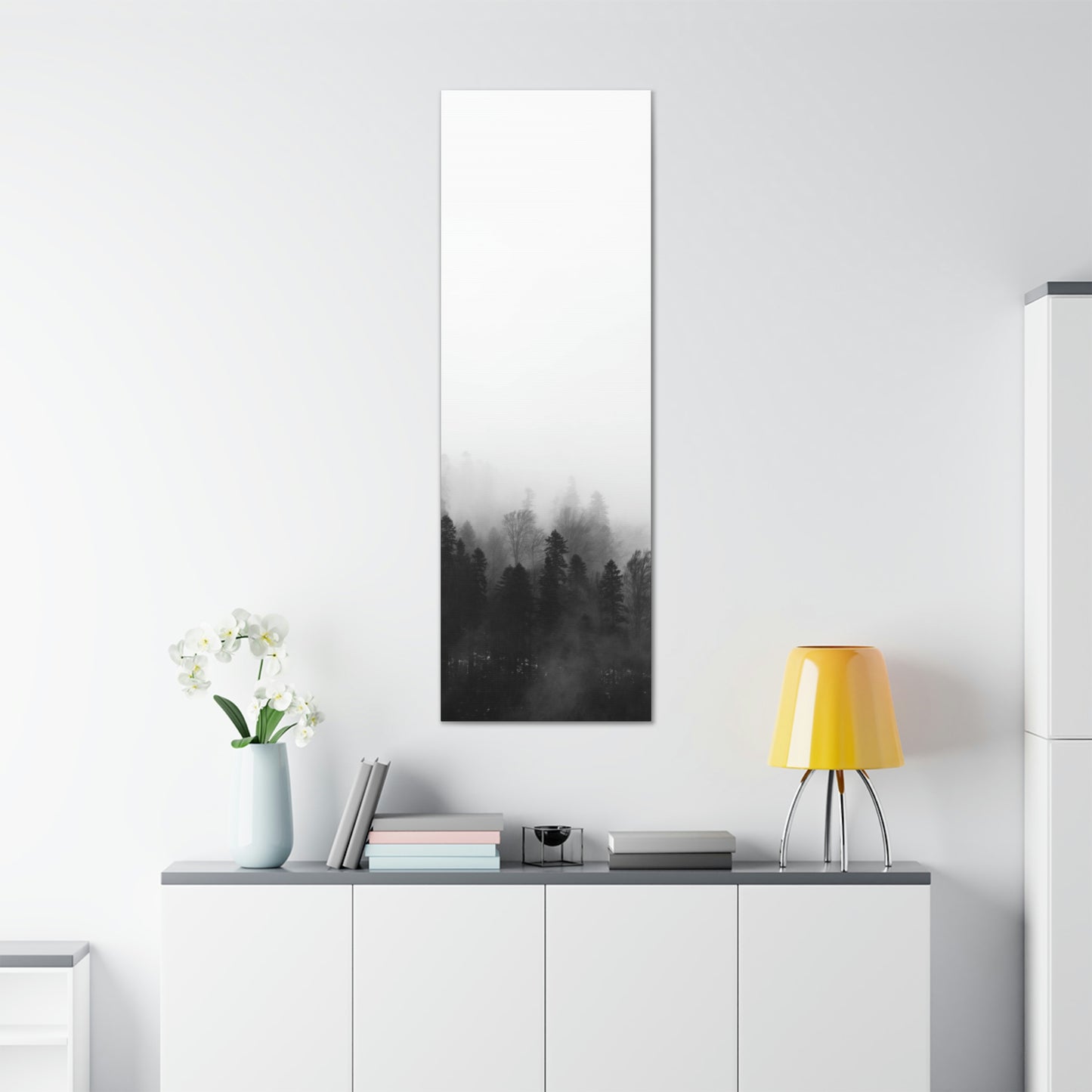 B&W Forest - Canvas Gallery Wraps