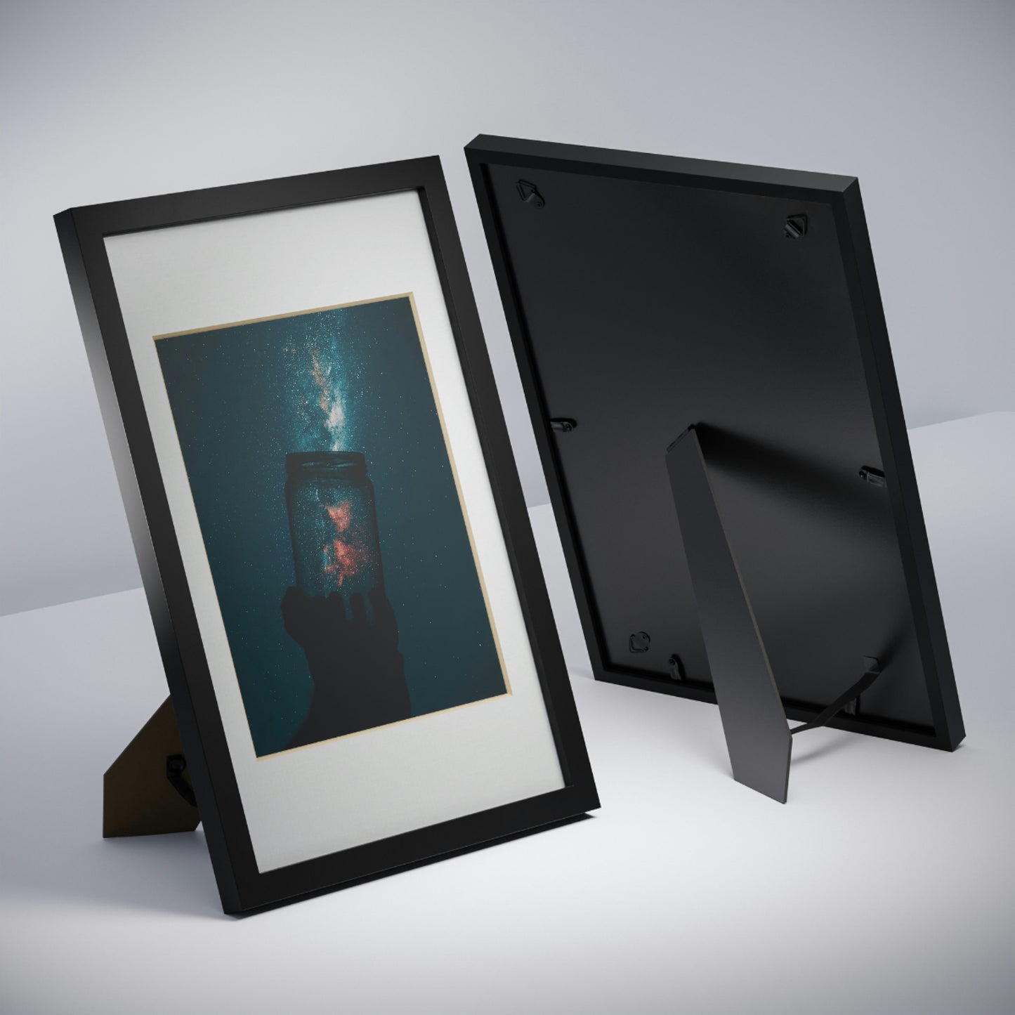 Star Catcher - Framed Posters, Black