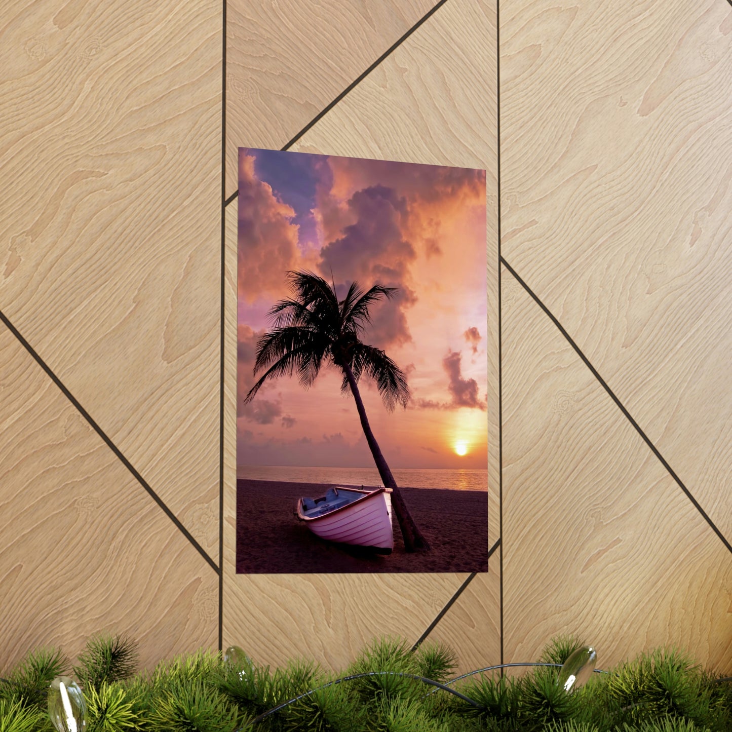Beach Sunset Premium Matte Vertical Posters