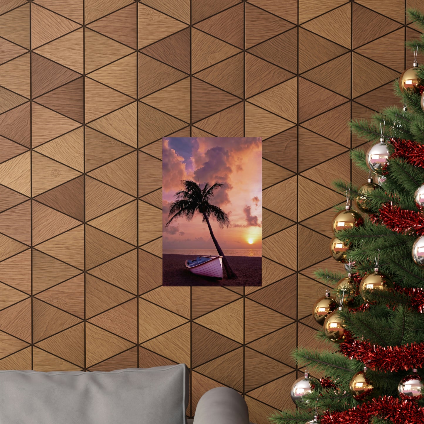 Beach Sunset Premium Matte Vertical Posters