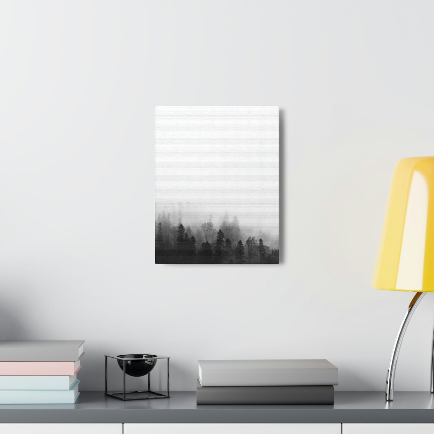 B&W Forest - Canvas Gallery Wraps