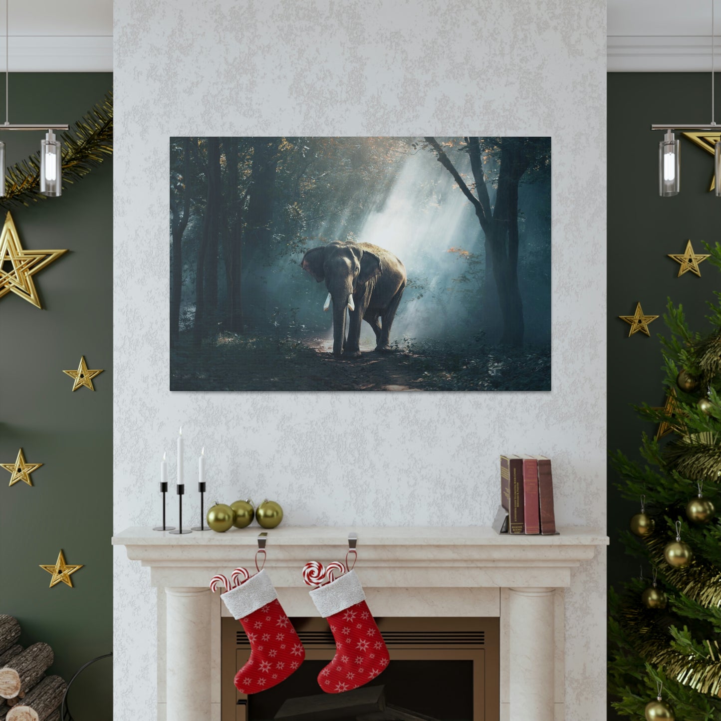 Elephant - Nature, Jungle Canvas Gallery Wraps