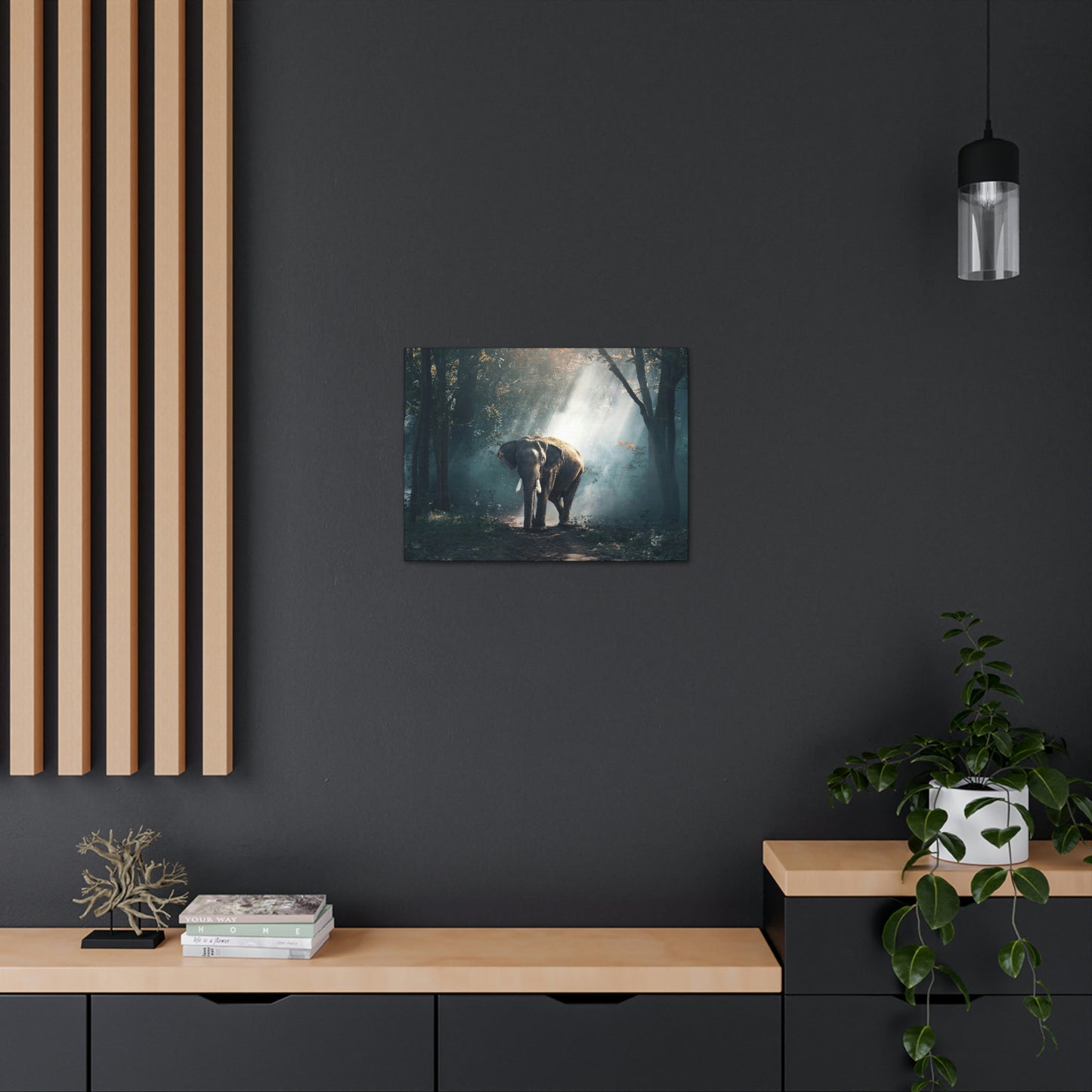 Elephant - Nature, Jungle Canvas Gallery Wraps