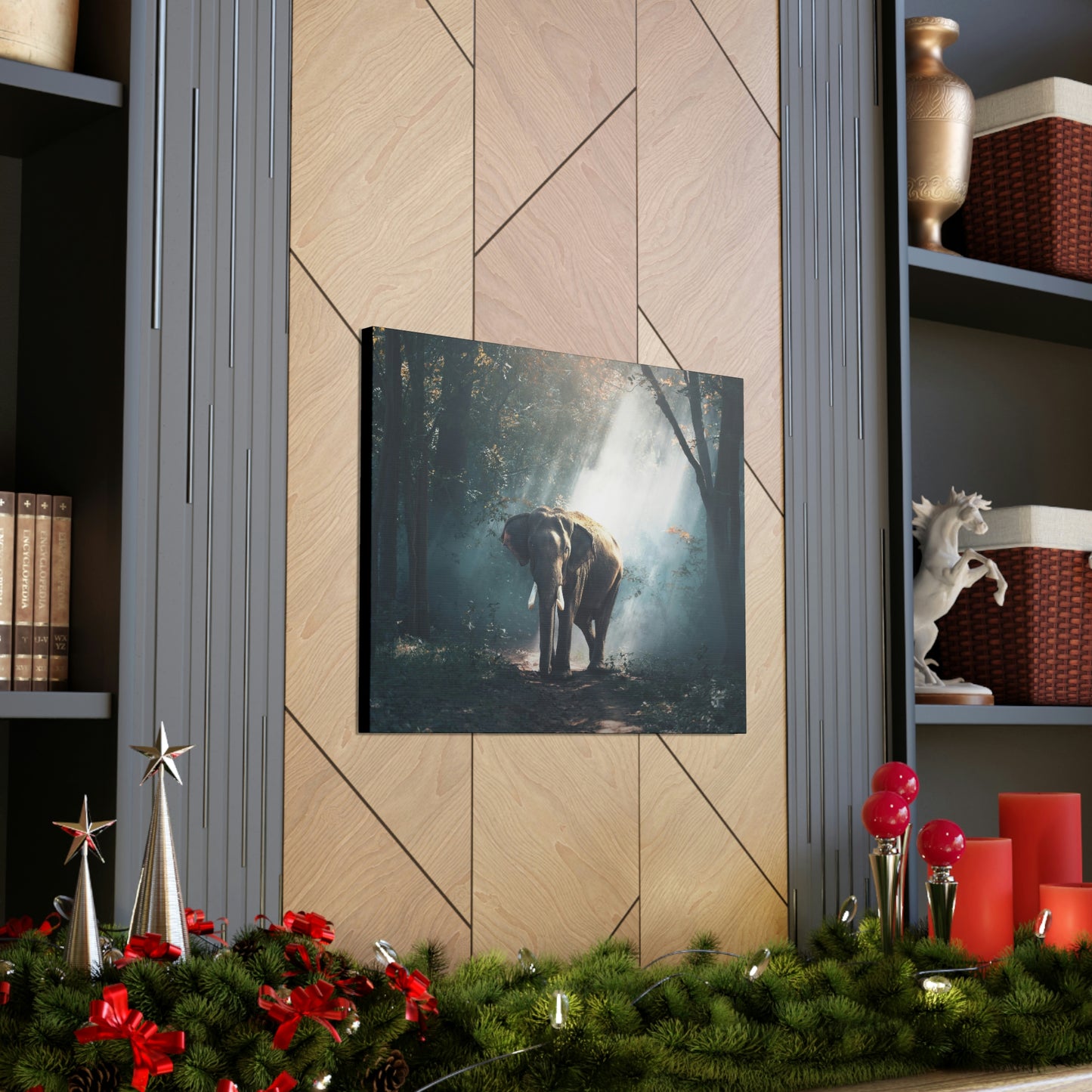 Elephant - Nature, Jungle Canvas Gallery Wraps