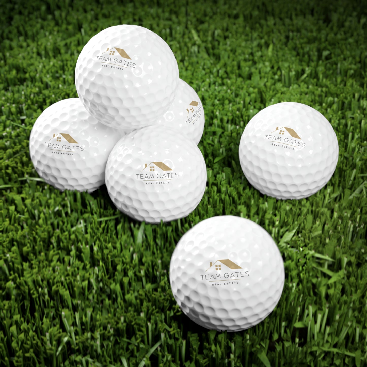 Team Gates - Golf Balls, 6pcs