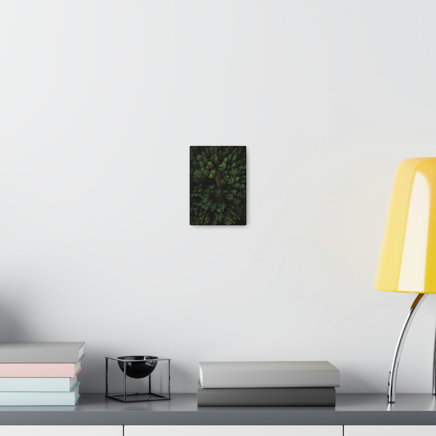 Forest eagle-view - Canvas Gallery Wraps