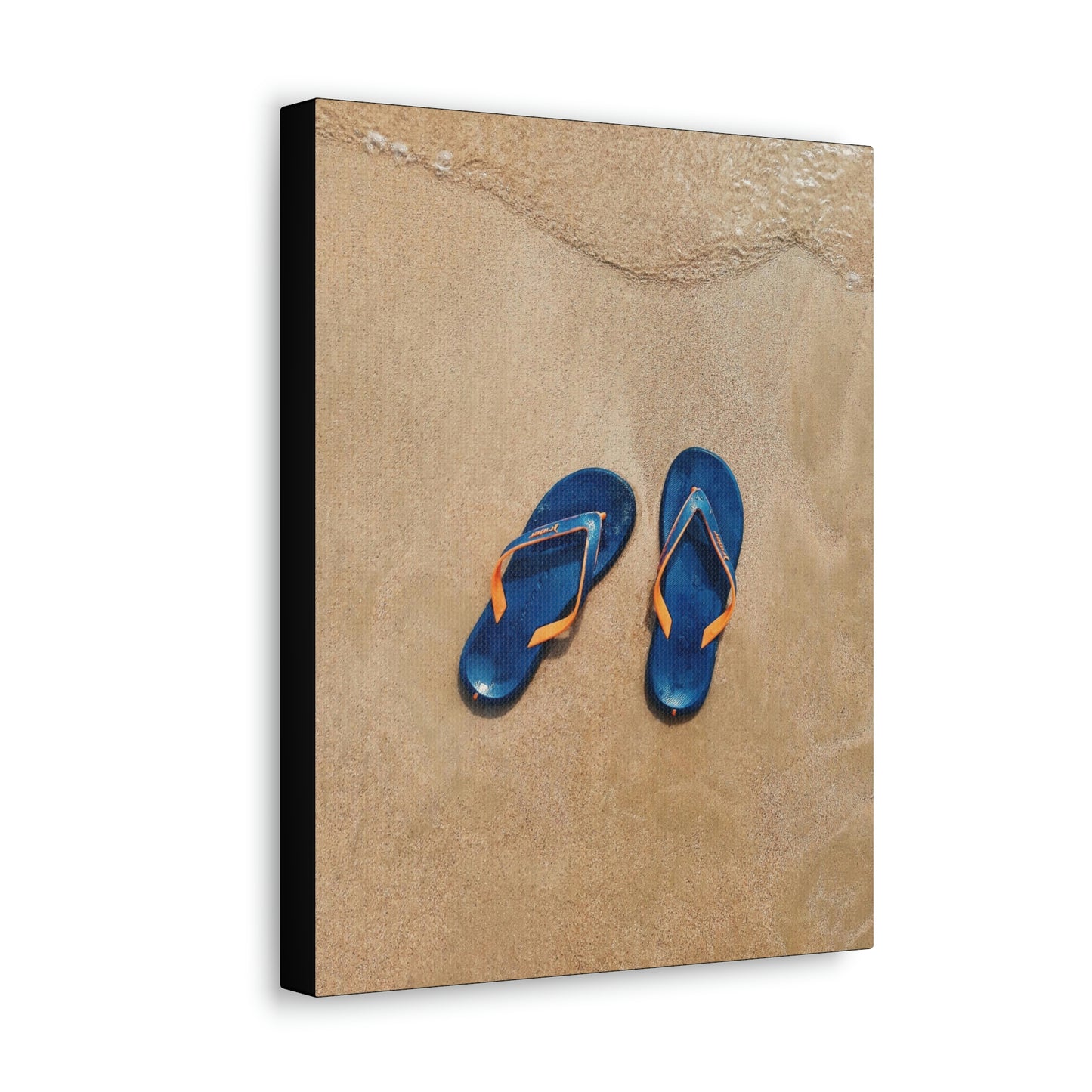 Beachin flip flops - Canvas Gallery Wraps
