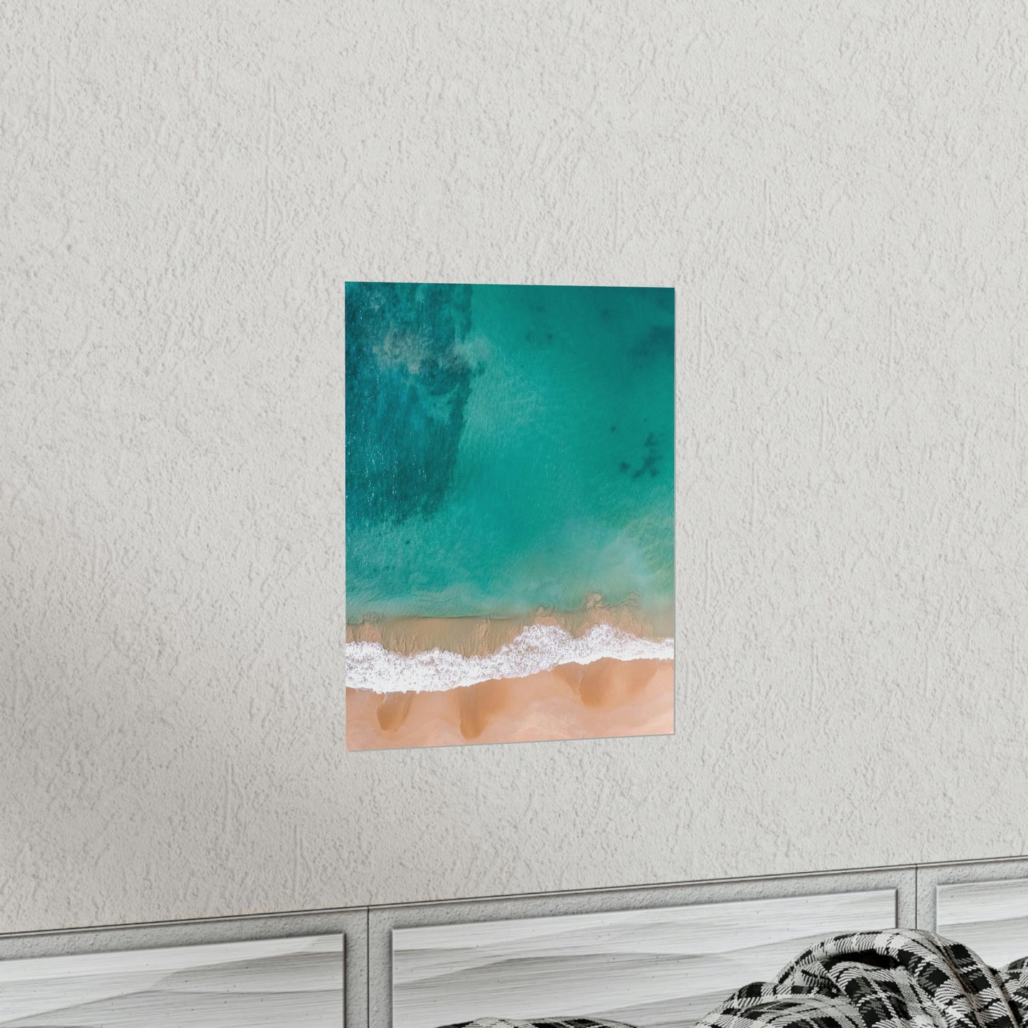 Beach Waves Matte Vertical Posters