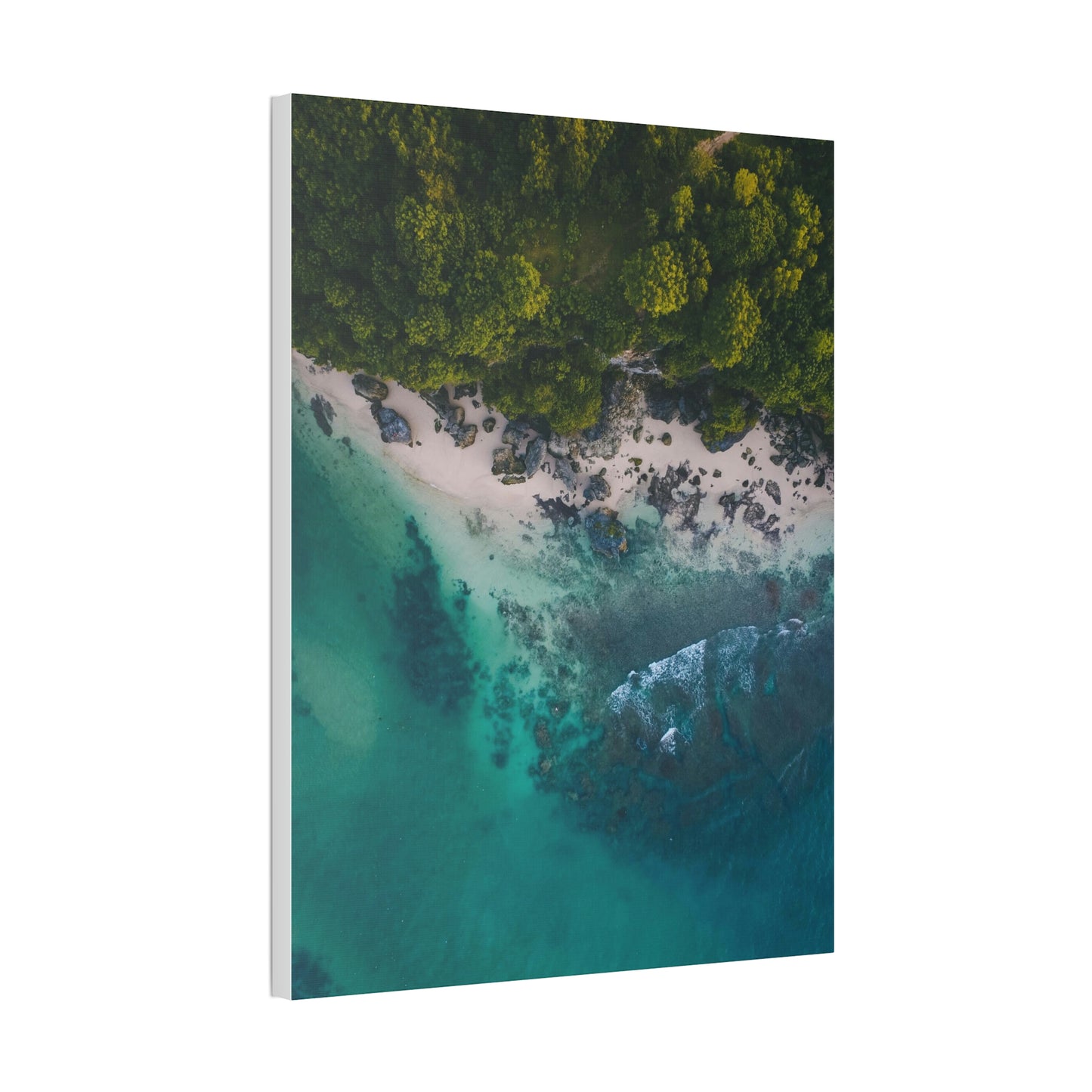 Ocean Waves - Polyester Canvas