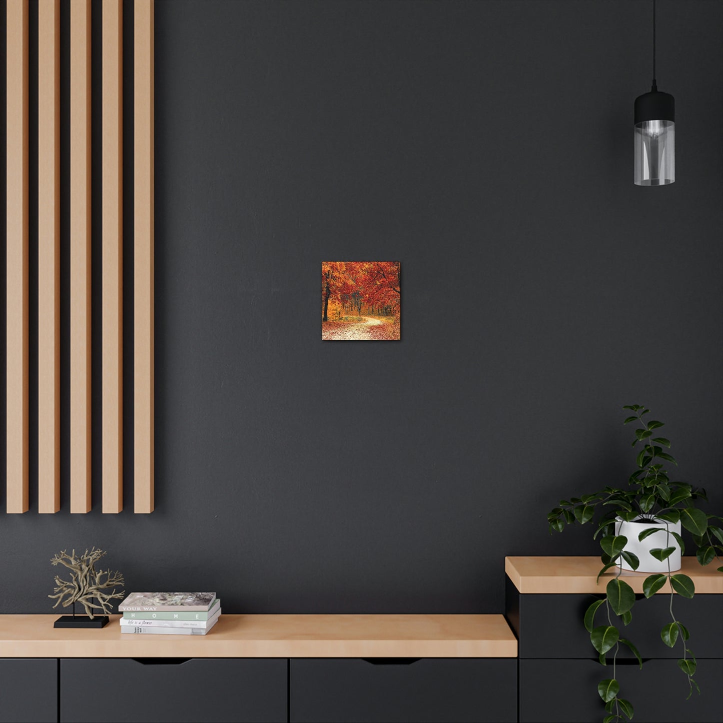 Fall Trail - Foliage forest - Canvas Gallery Wraps