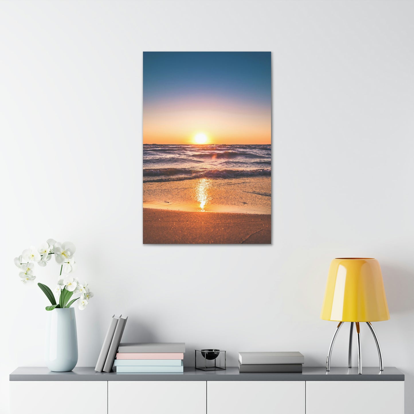 Sunset - Polyester Canvas
