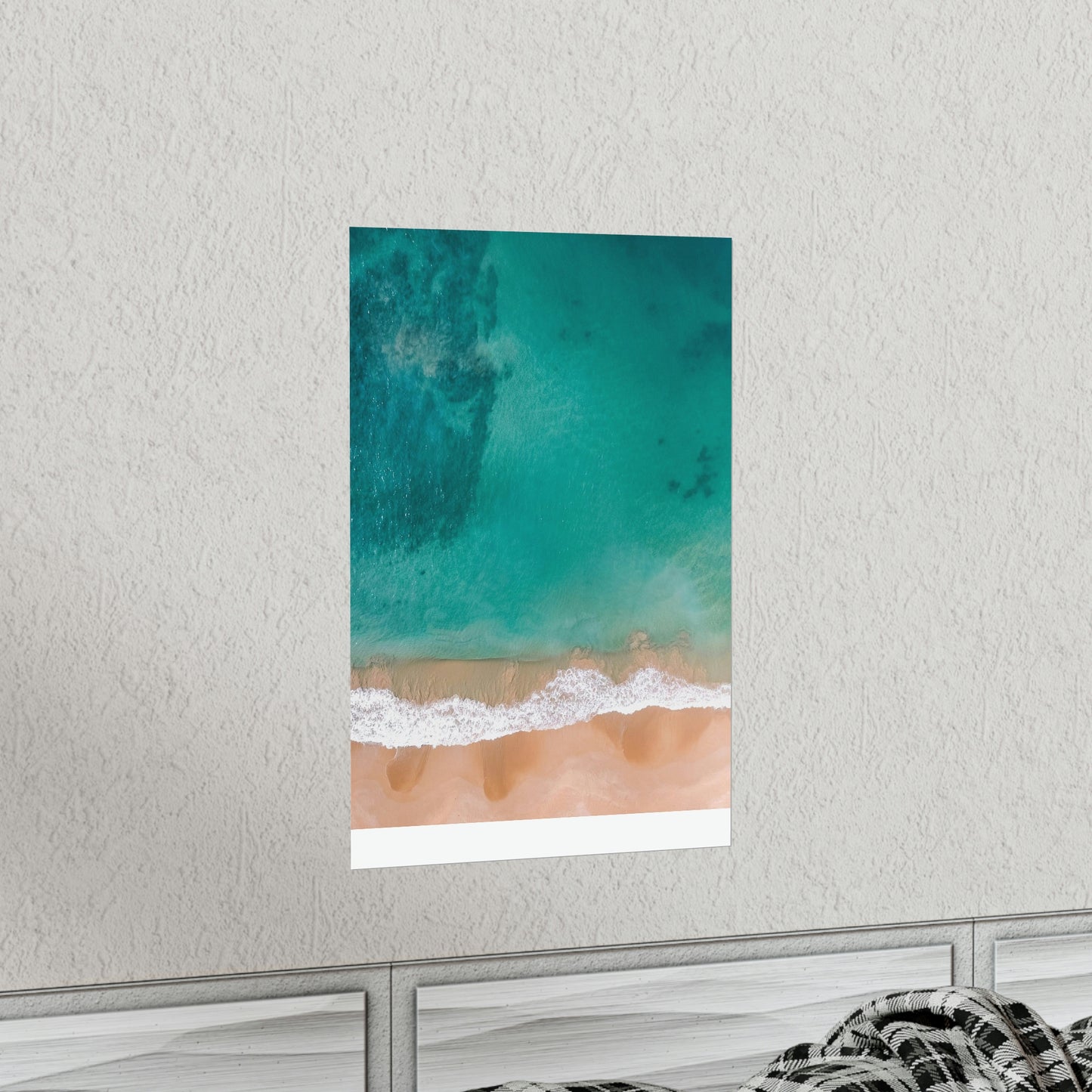 Beach Waves Matte Vertical Posters