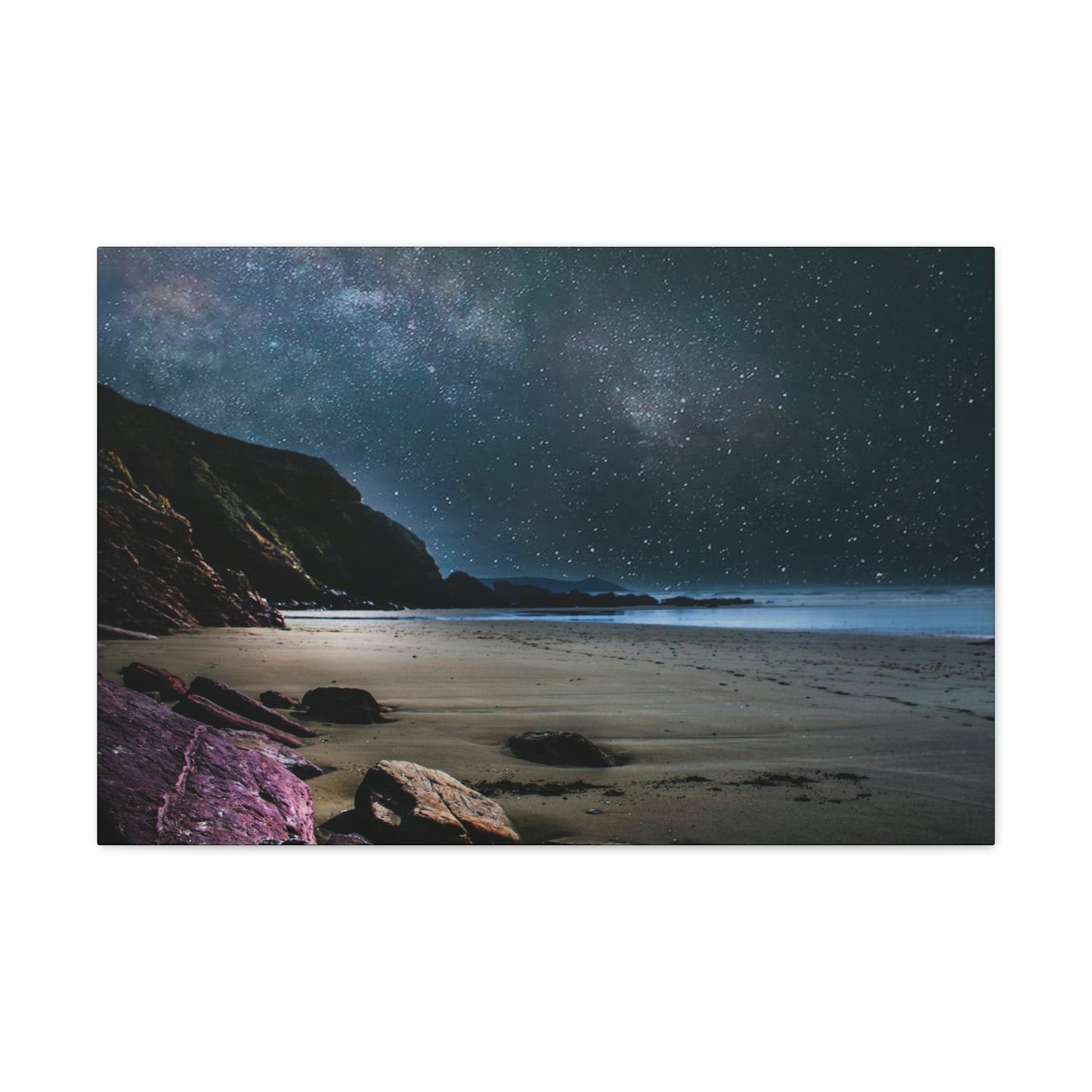 Starry Ocean  - Canvas Gallery Wraps