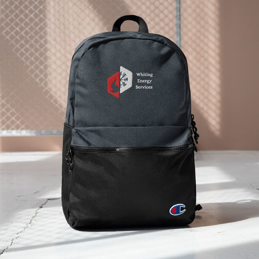 WES - Embroidered Champion Backpack