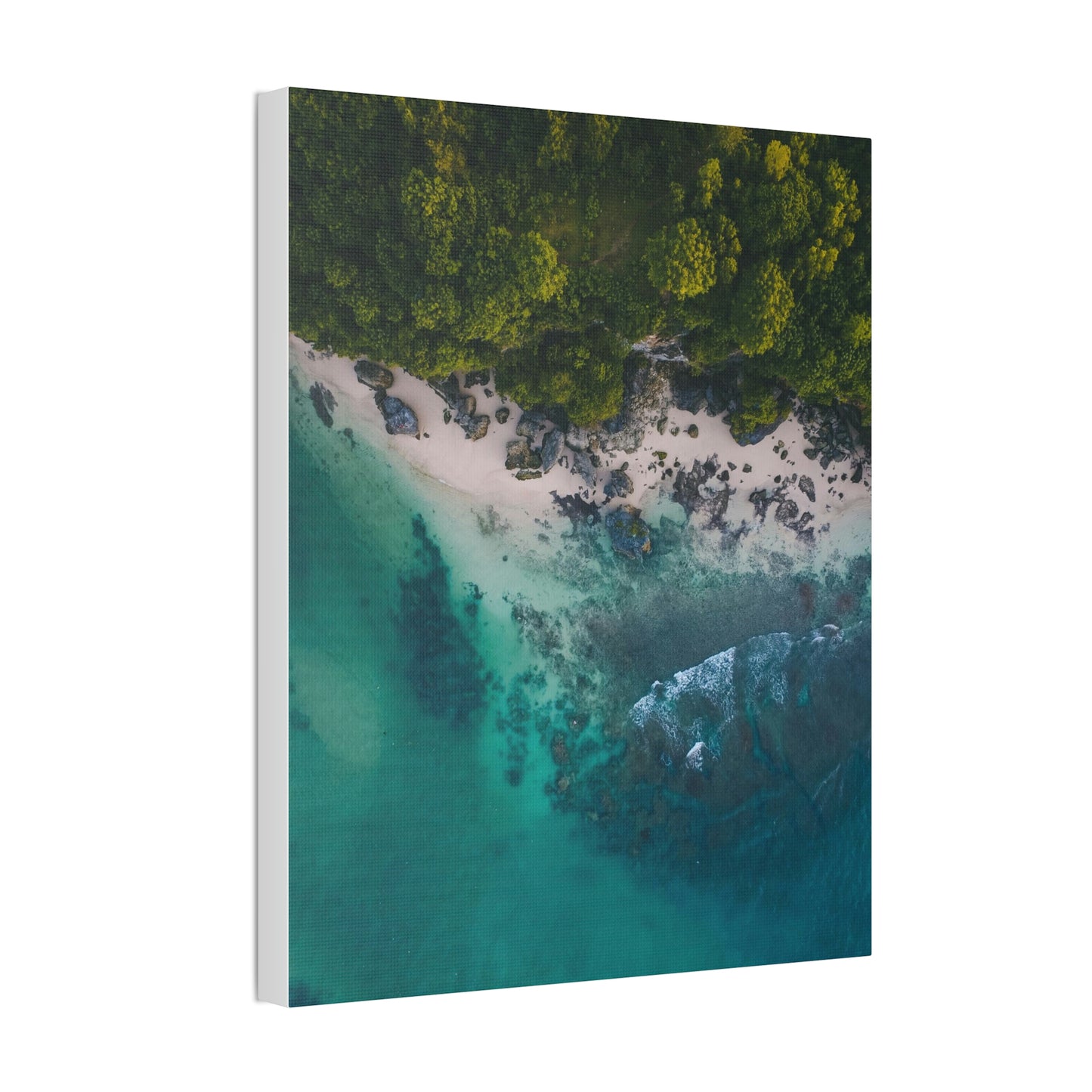 Ocean Waves - Polyester Canvas