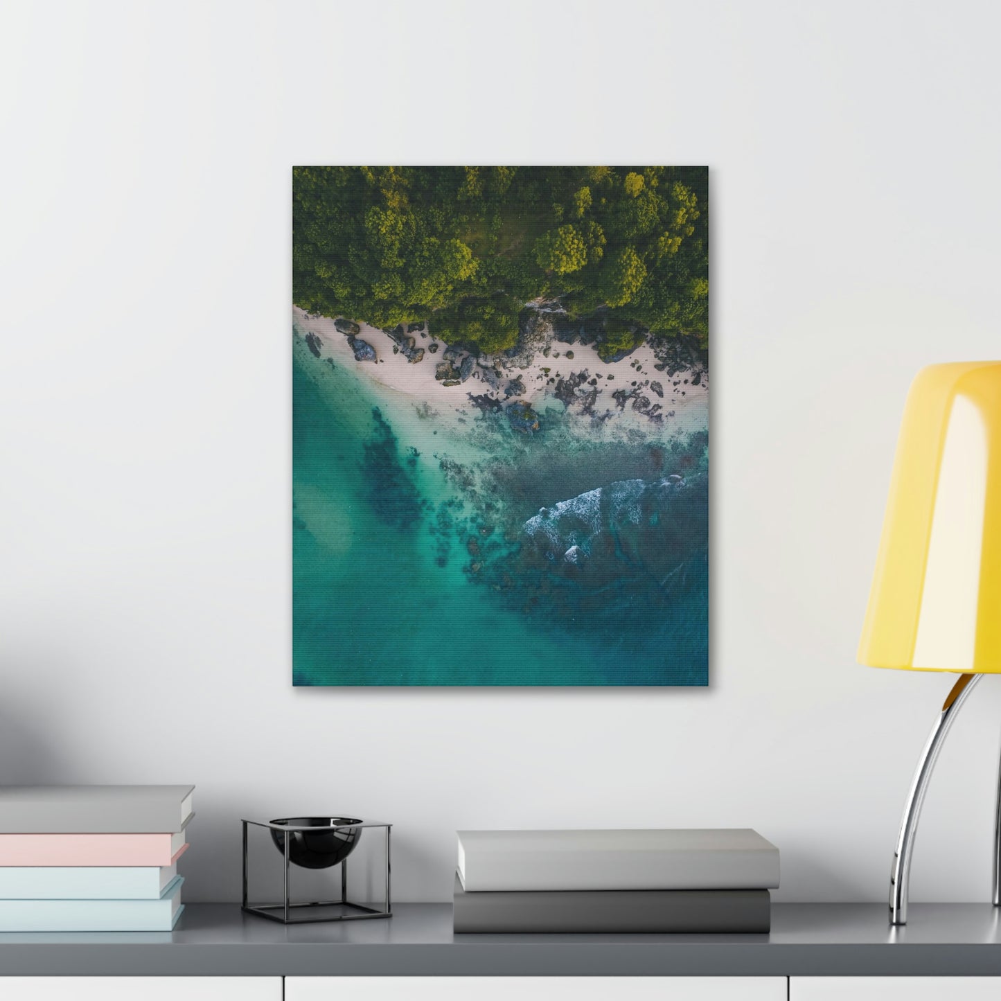 Ocean Waves - Polyester Canvas