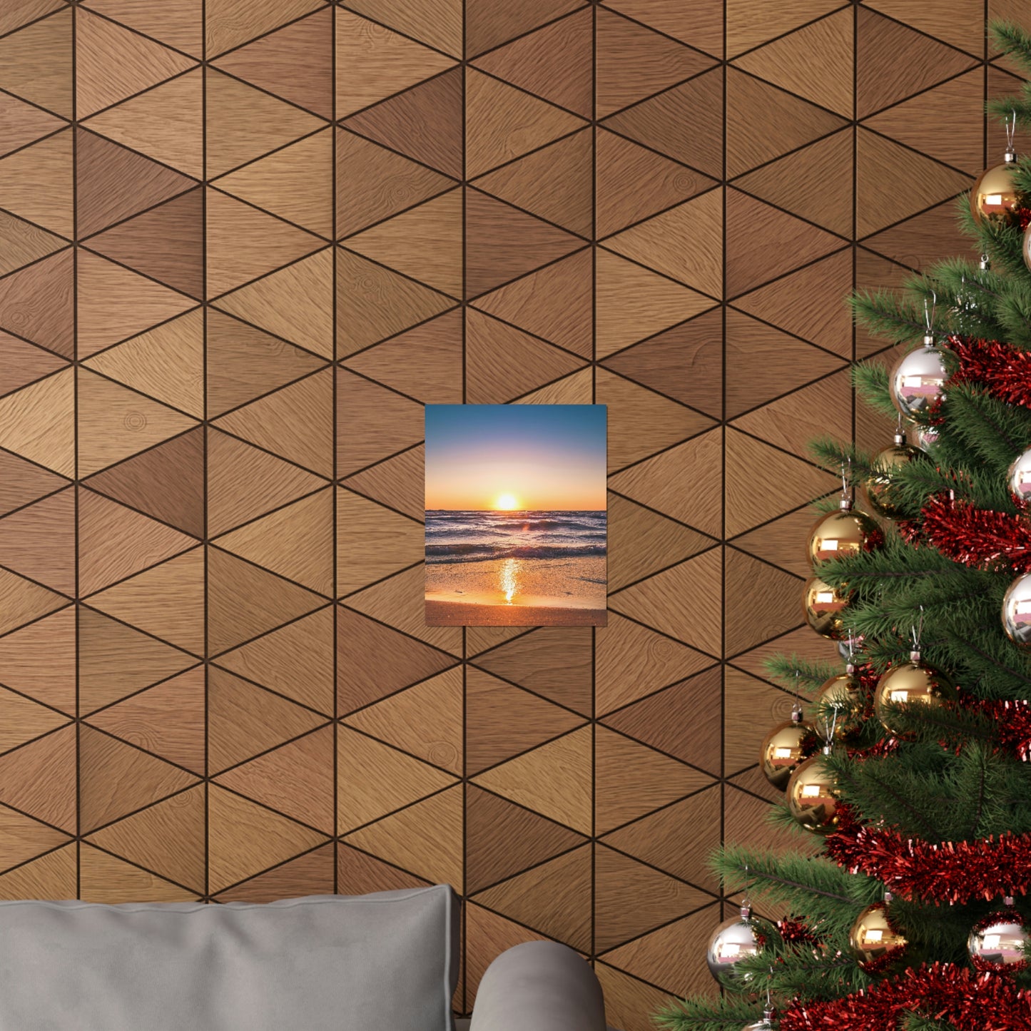 Beach Sunset Premium Matte Vertical Posters