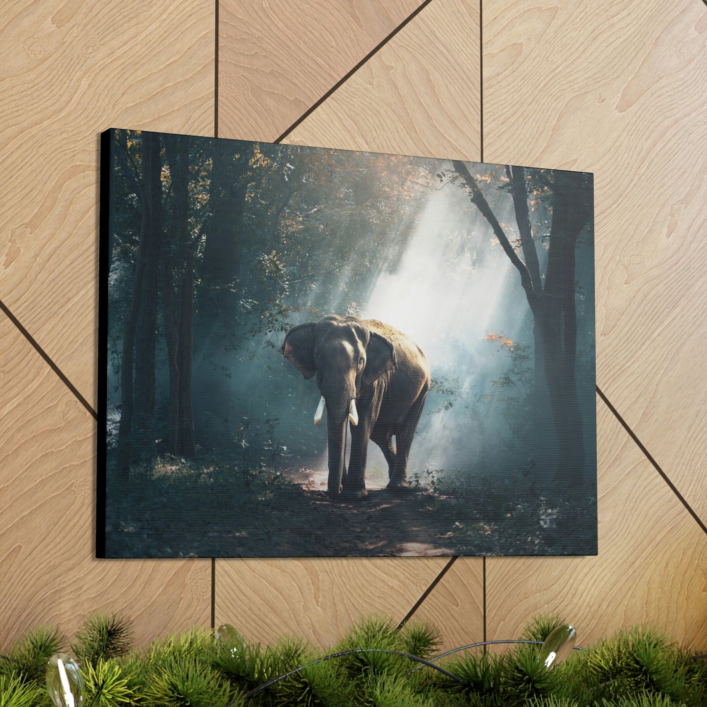 Elephant - Nature, Jungle Canvas Gallery Wraps