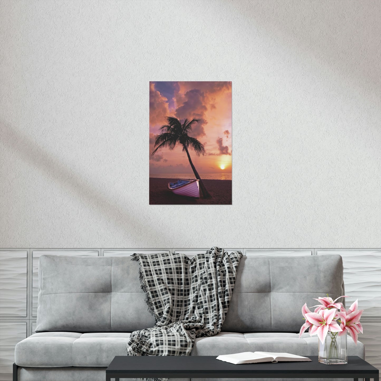 Beach Sunset Premium Matte Vertical Posters