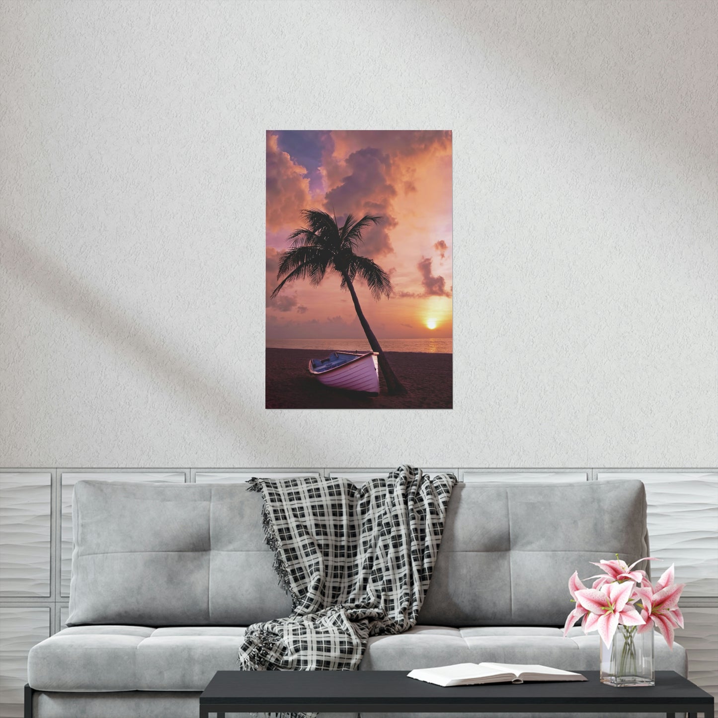 Beach Sunset Premium Matte Vertical Posters