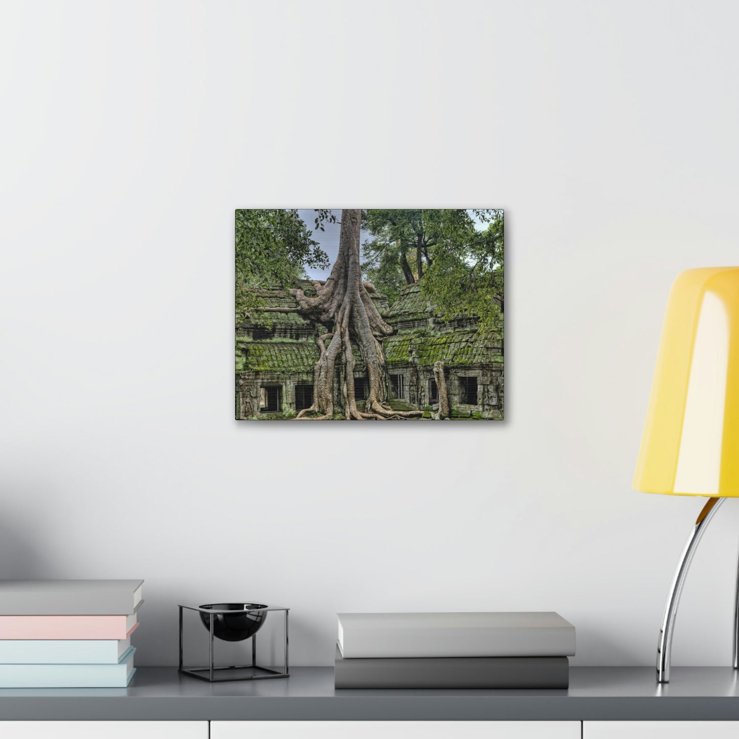Jungle Temple - nature, trees Canvas Gallery Wraps
