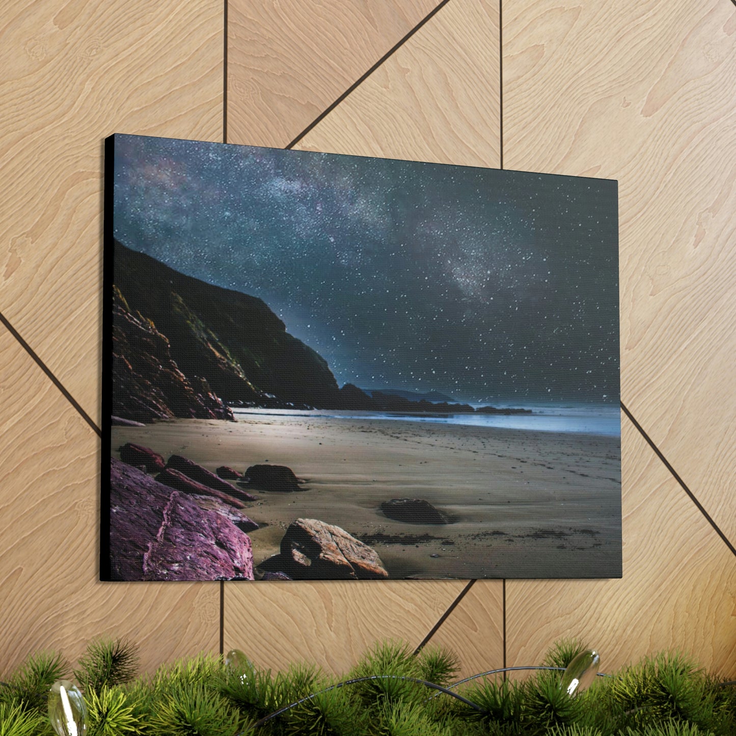Starry Ocean  - Canvas Gallery Wraps