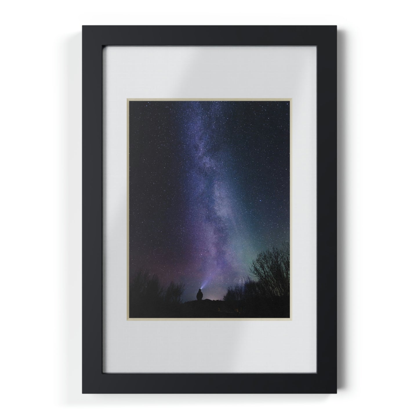 Star Gazer - Framed Posters, Black
